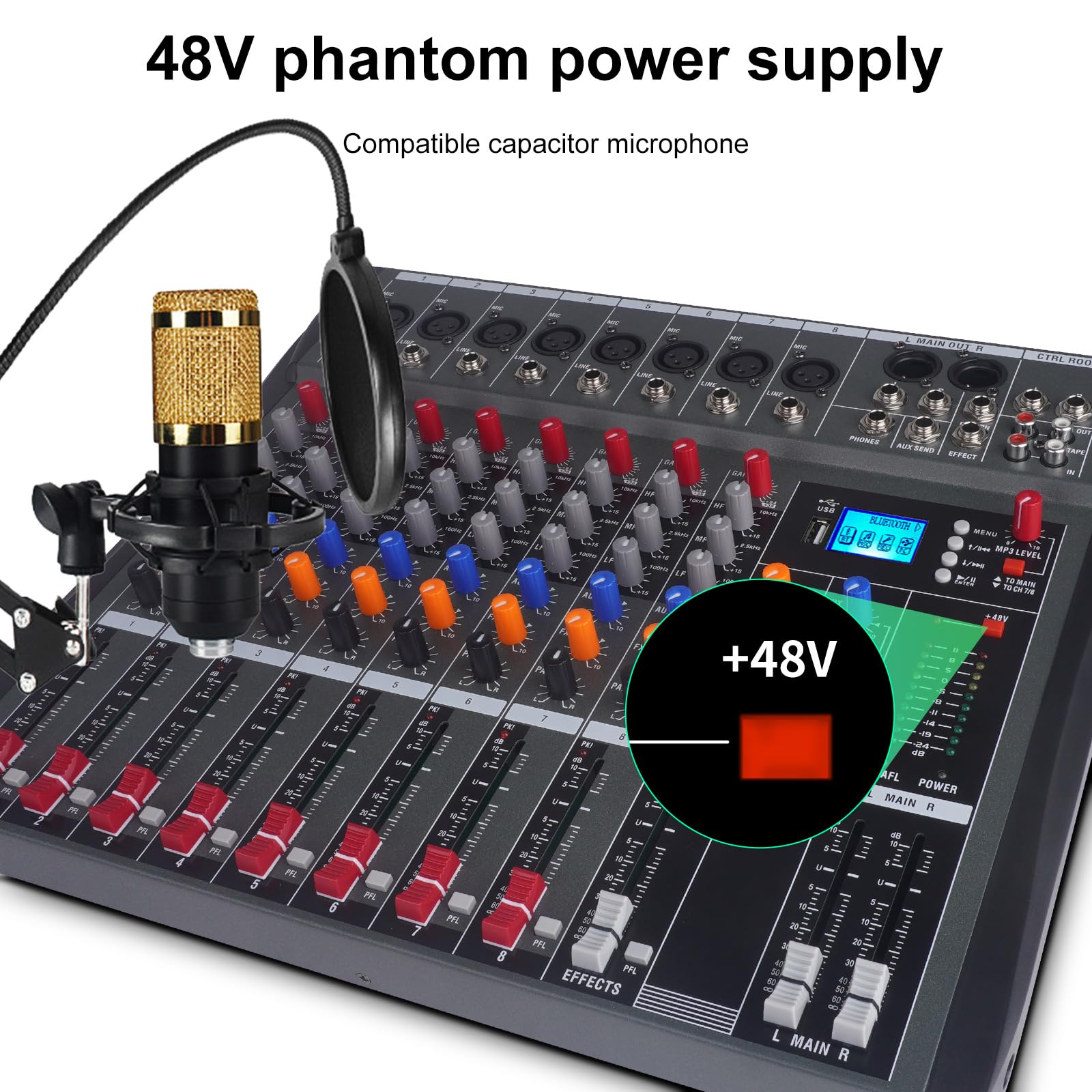 Amazon.com: Yamnweo GX6 Professional 6-Channel USB Tuner, Digital