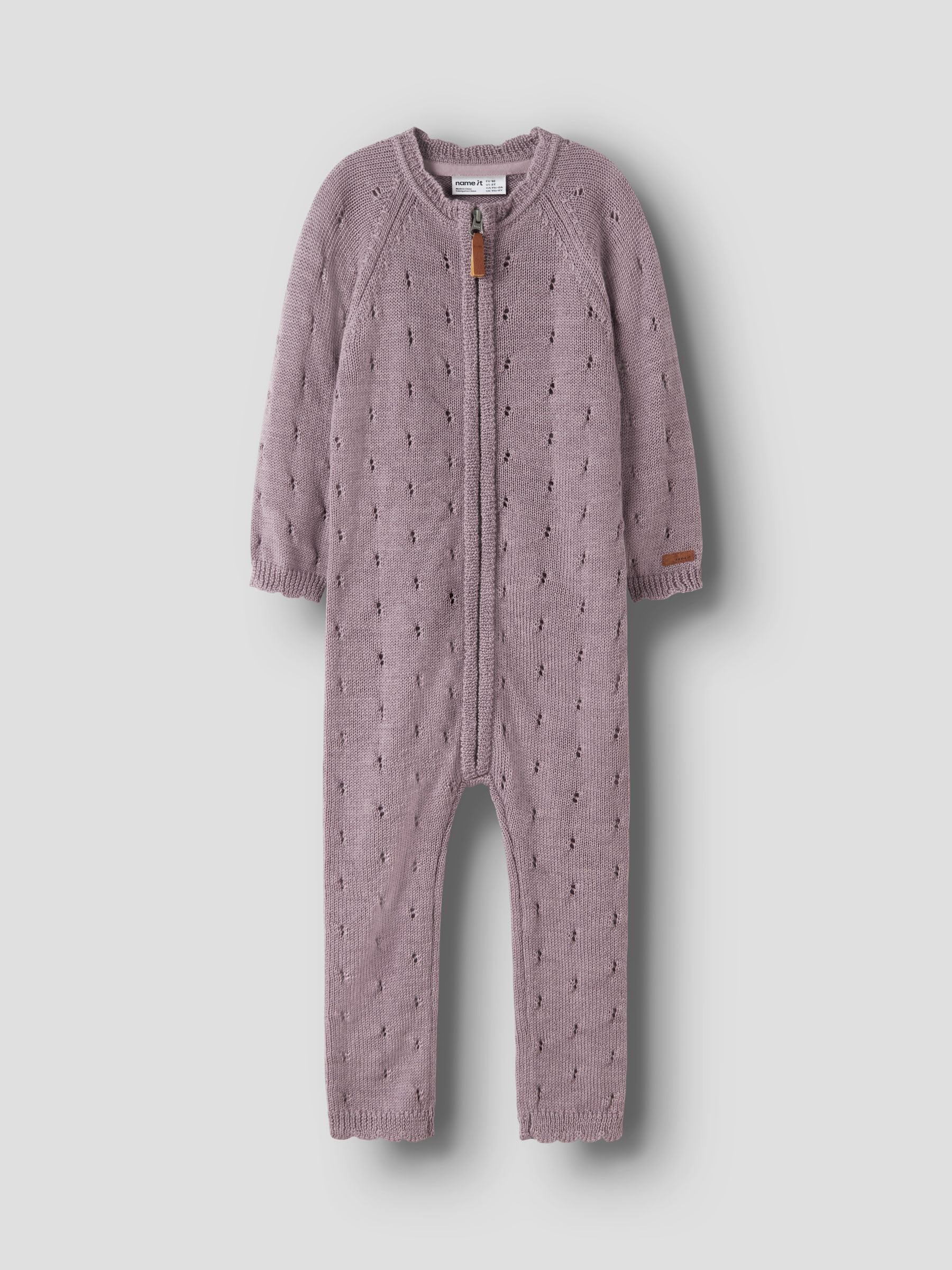 Nmfwrilla Wool LS Knit Suit