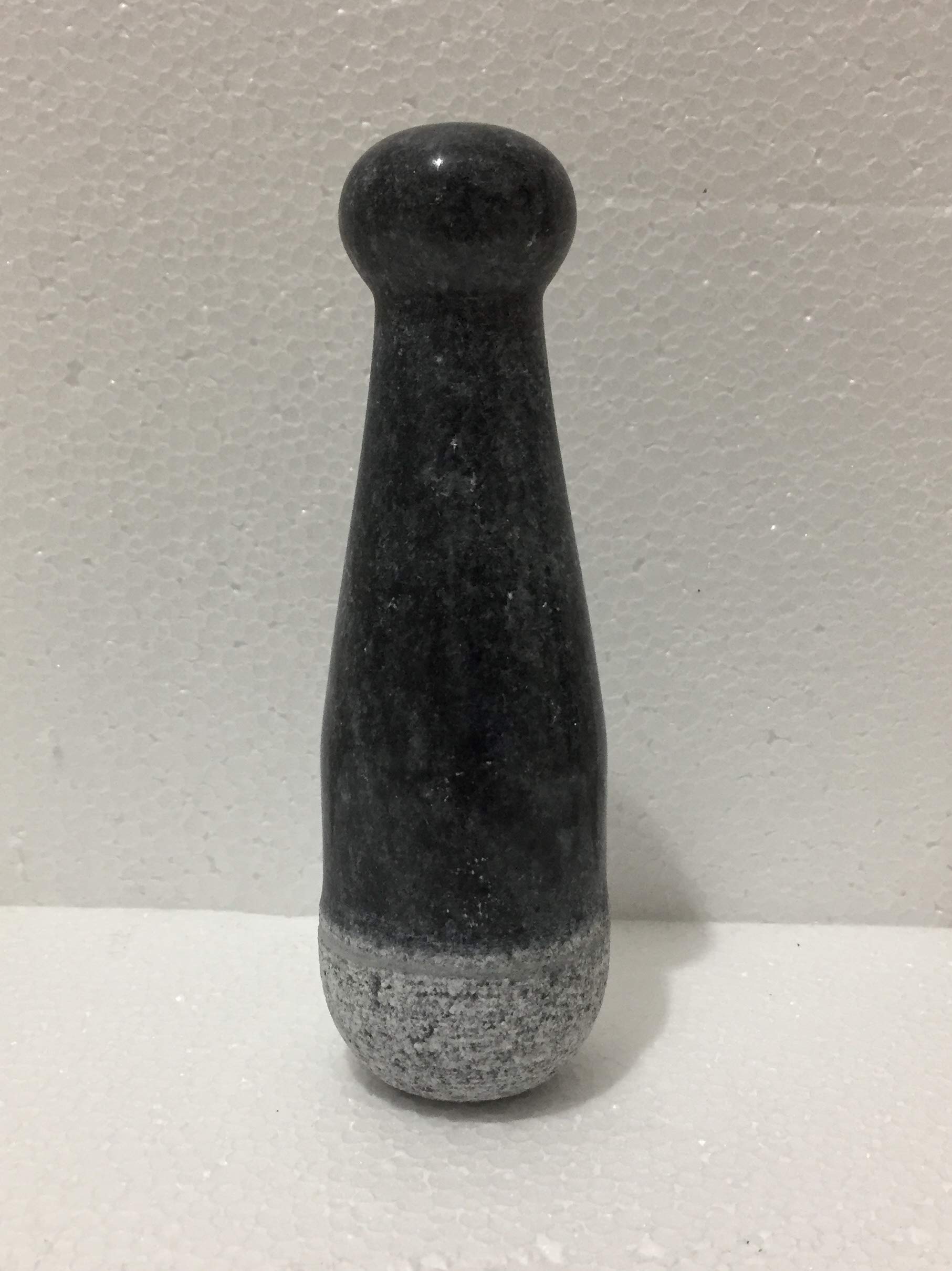 Rathore Handicrafts Black Pestle for Mortar/Masher/Spice Mixer/kharal/okhli for Kitchen (5 IN)