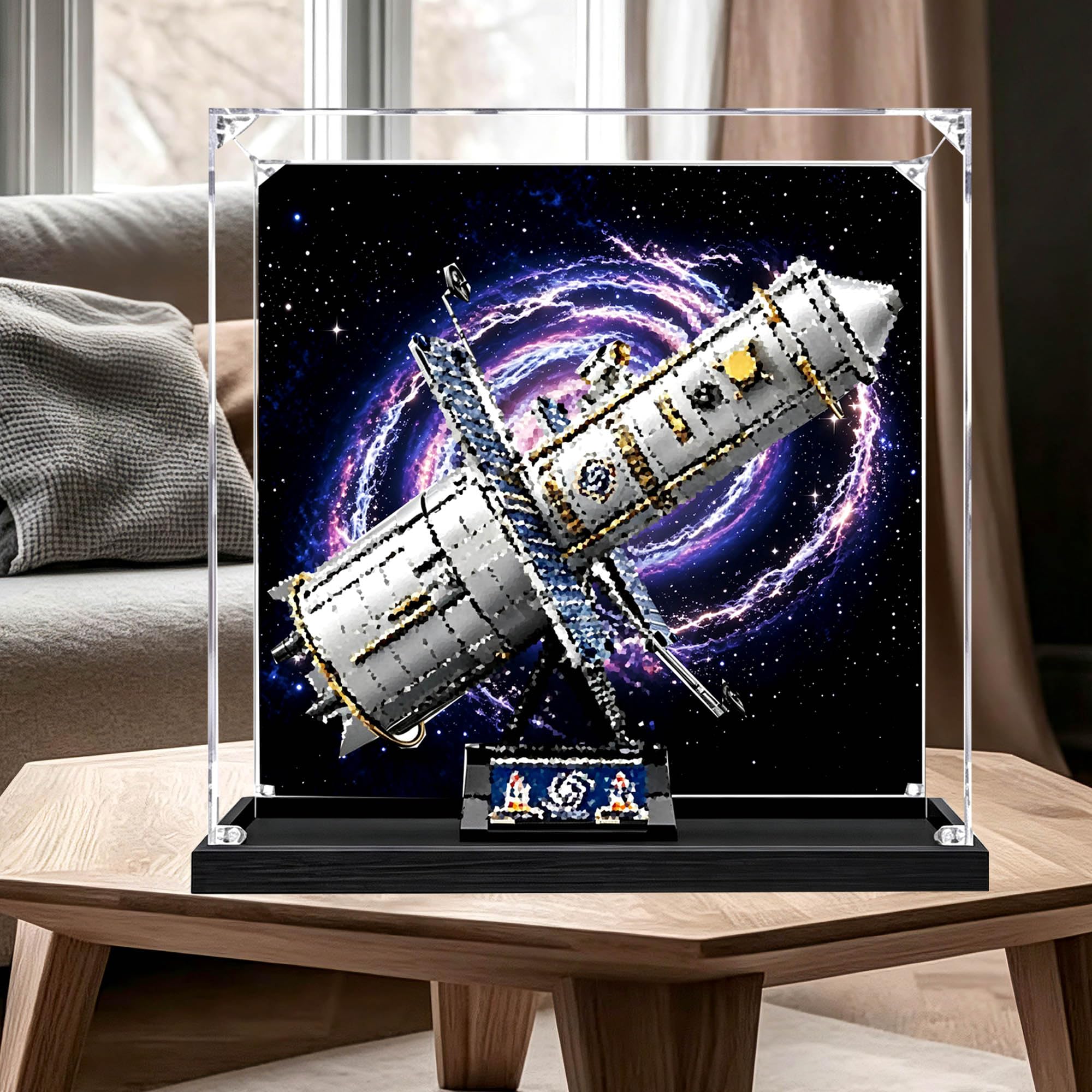 Vetrina compatibile con set di telescopi Le-go 11382 (stile 1)