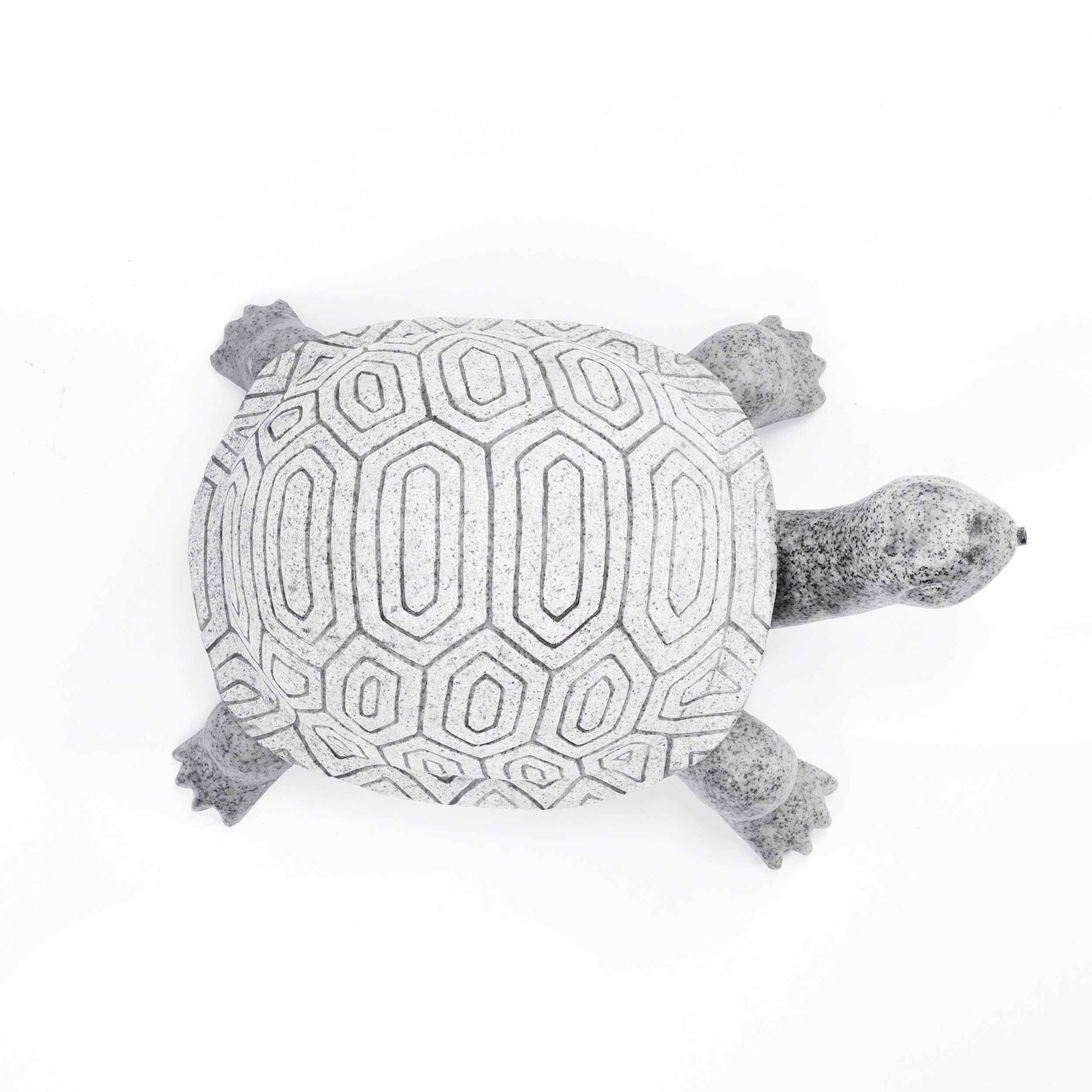 Esotec Fontaine Solaire Kit avec Tortue Pompe Submersible Statue Jardin 17 cm