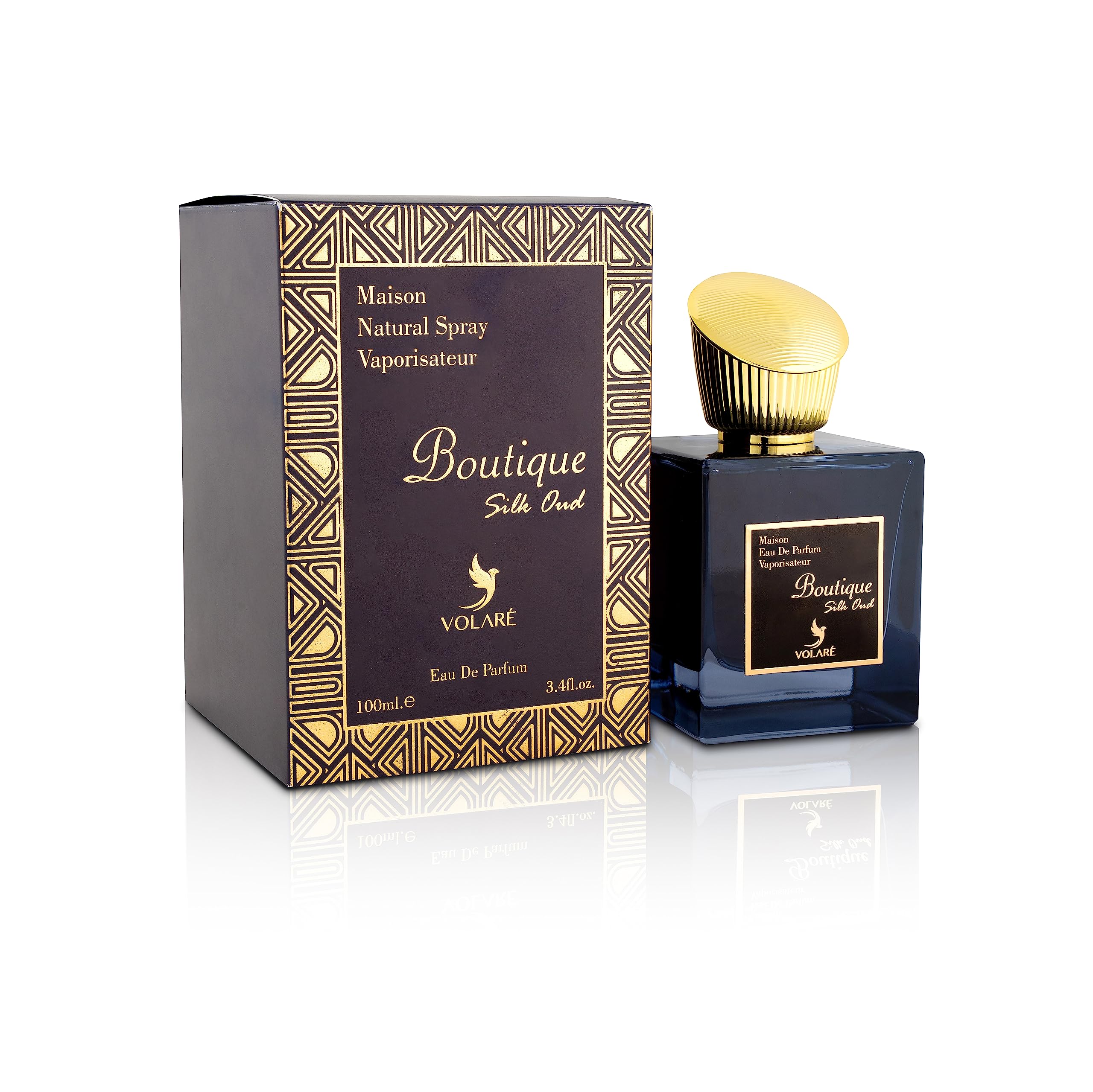 MAMLAKAT AL OUD Boutique Silk by Volare for Unisex, Eau de Parfum, 100ml
