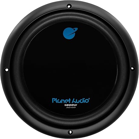 Planet Audio AC10D 10" Car Subwoofer for Unforgettable Bass Excellence