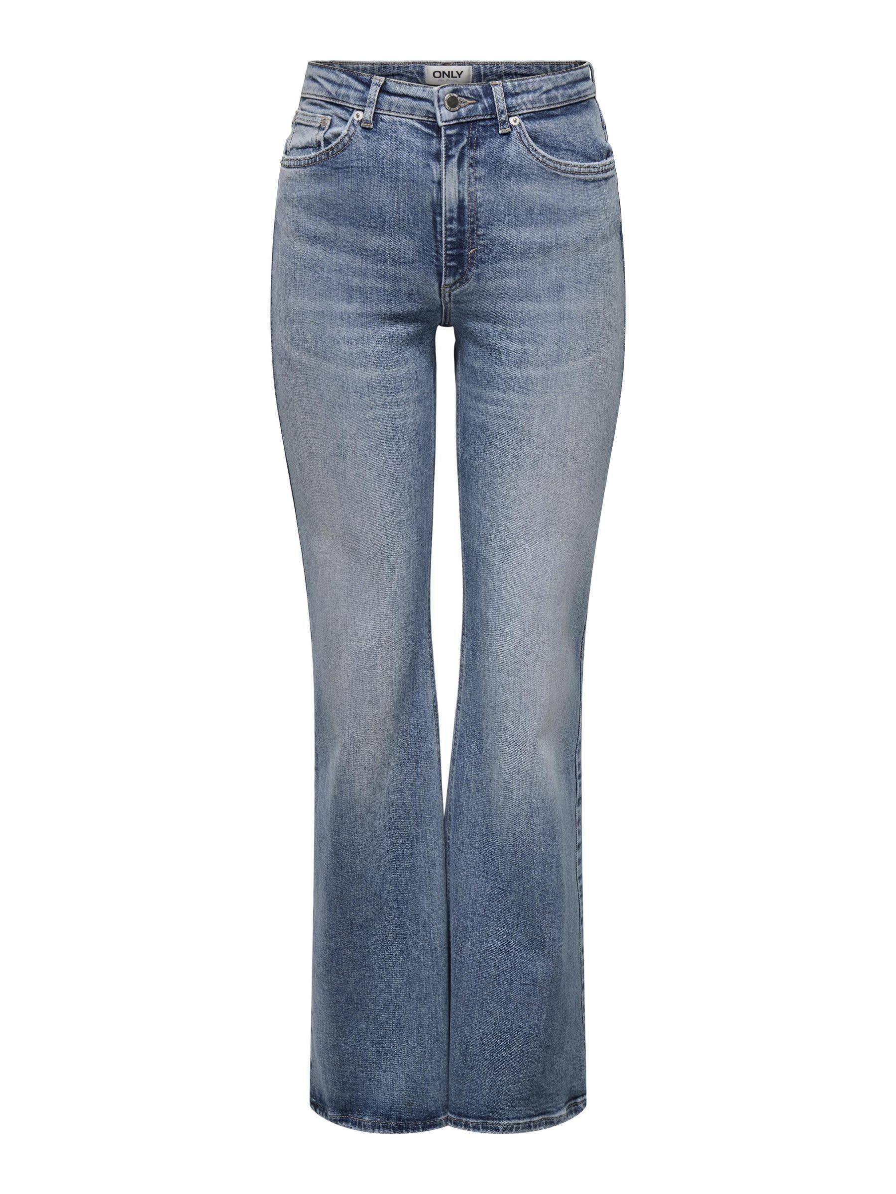 ONLY Female Flared fit Jeans ONLJUICY Hohe Taille Ausgestellt Jeans