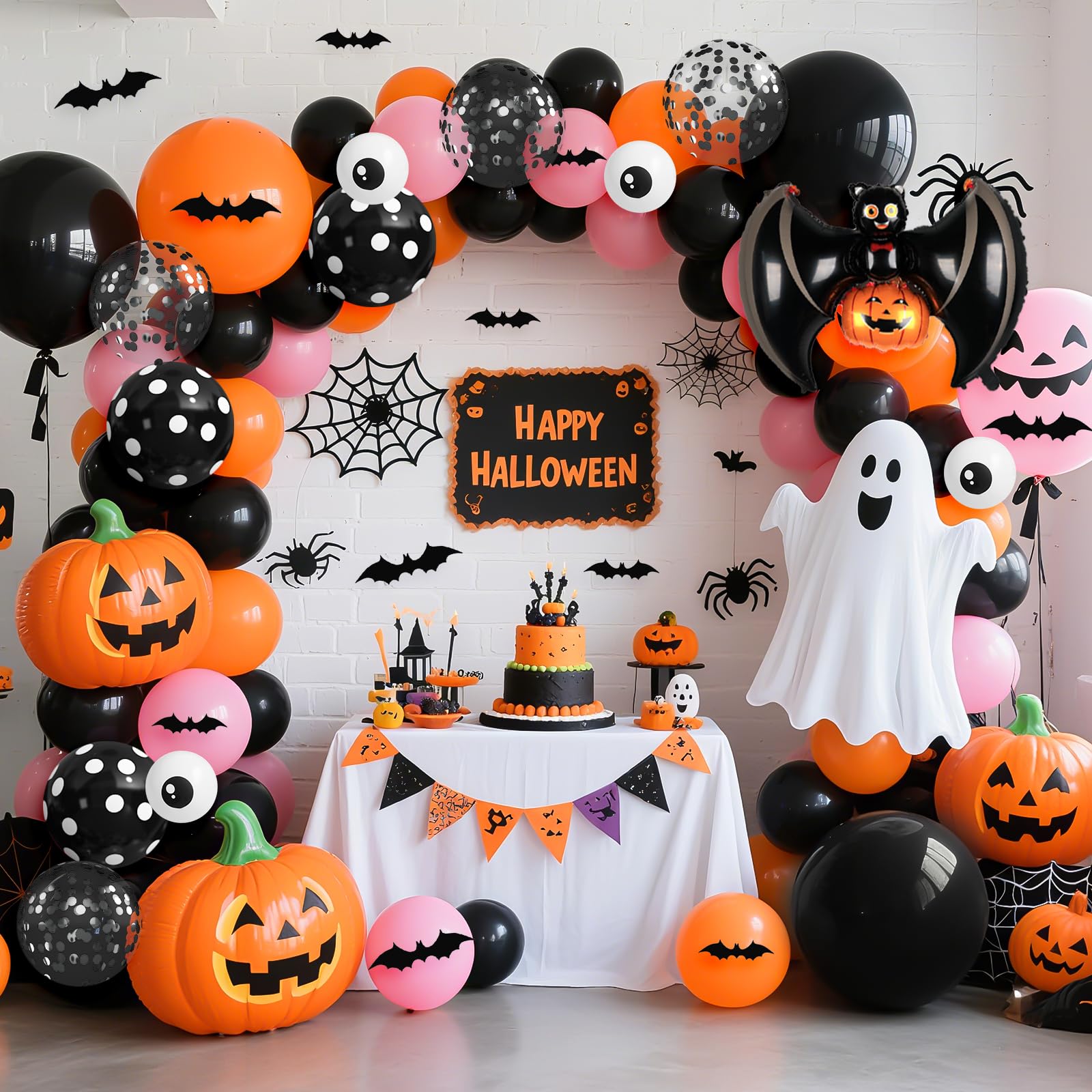 Amazon | BTZO ハロウィン 風船 バルーン ハロウィン飾り HALLOWEEN