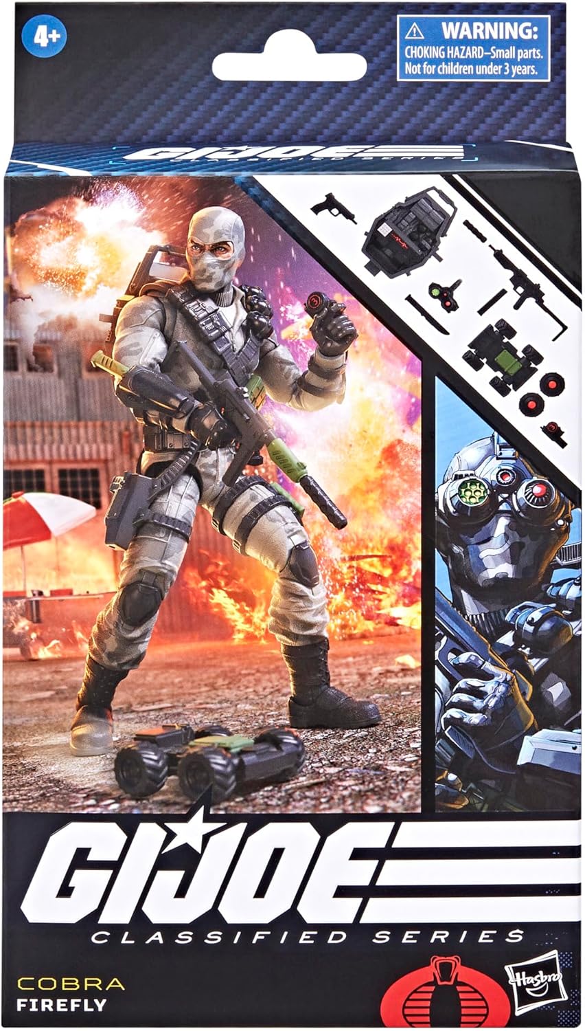 G.I. Joe Classified Series Firefly, Collectible G.I. Joe Action Figure, 84, 6 inch Action Figures for Boys & Girls, with 11 Accessories - Image 2