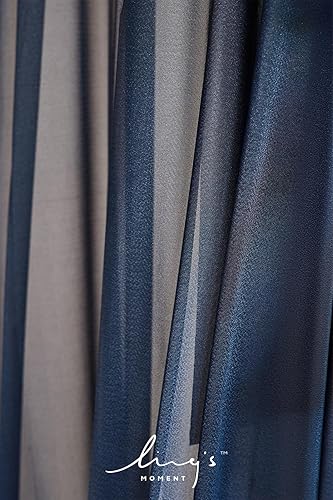 Miniatura 4 de Ling's moment - Camino de mesa de gasa transparente de 14 pies para decoración rústica y bohemia de boda, despedida de soltera, fiesta de cumpleaños