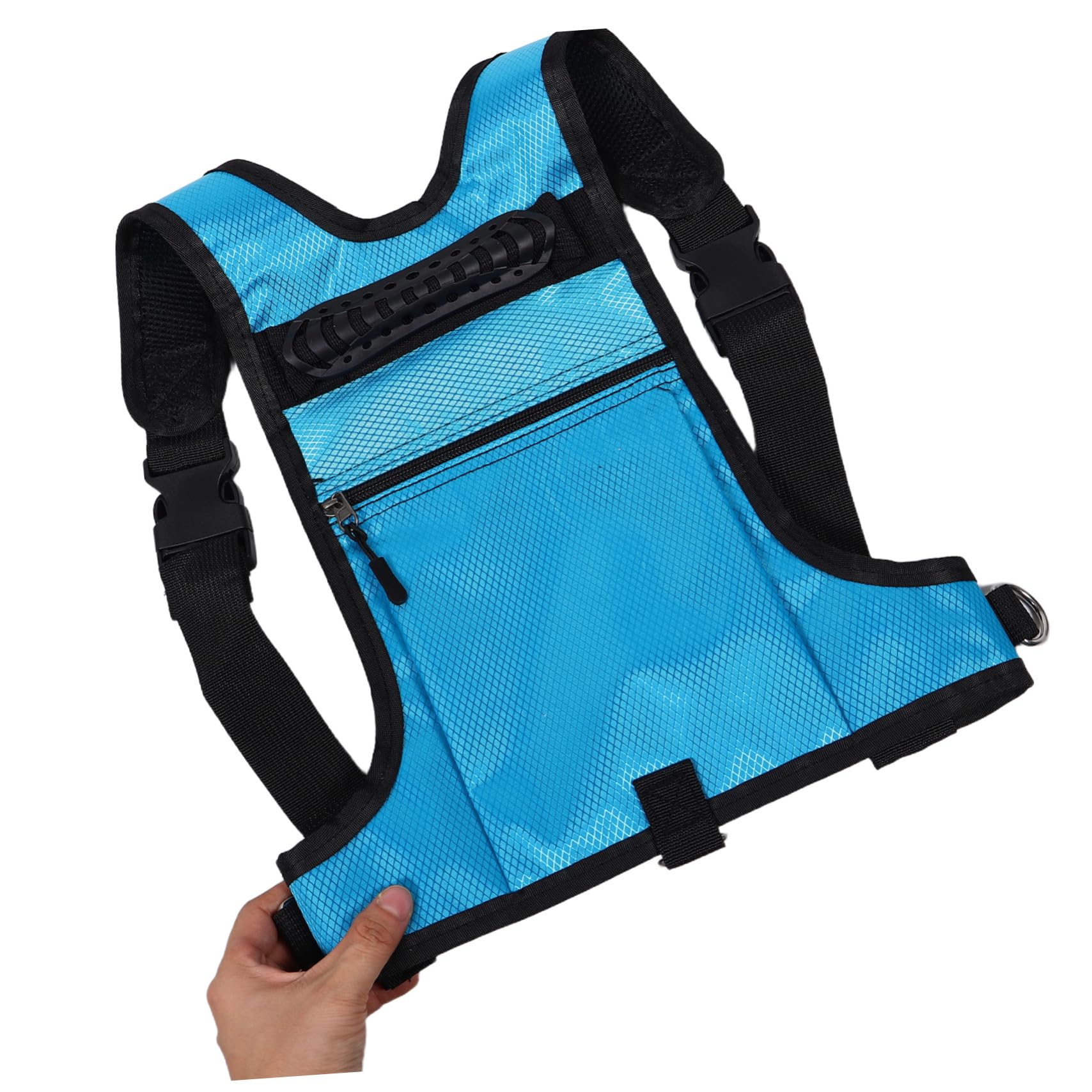MAGICLULU Imbracatura Regolabile per Allenamento Snowboard con Zaino Rete Traspirante Accessorio Sicurezza per Apprendimento e Controllo Velocità