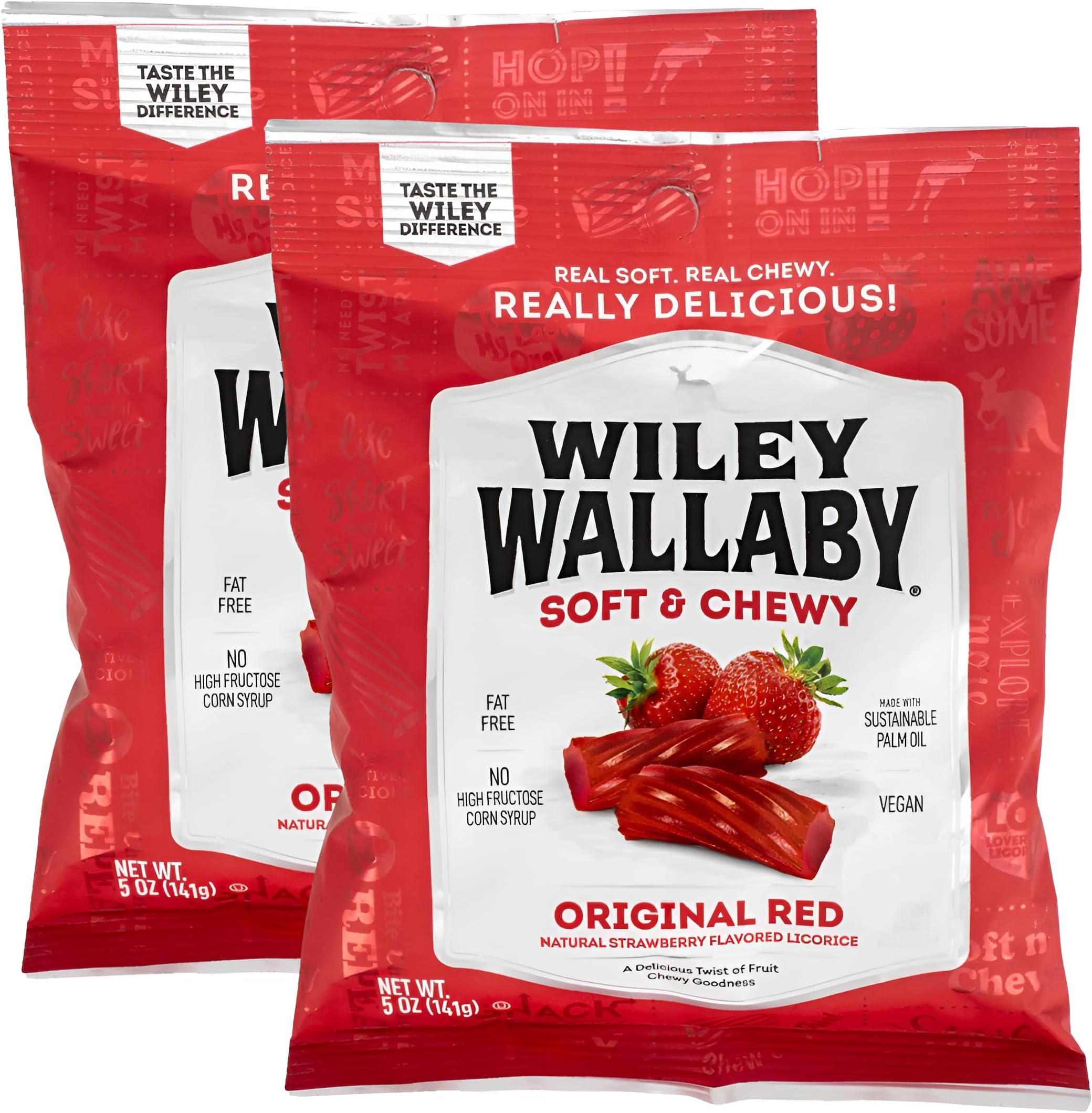 Australian Style Soft & Chewy Gourmet Red Licorice 141g