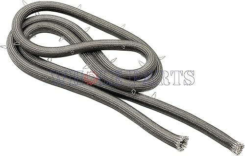 Miniatura 2 de Whole Parts Junta de sello de puerta de horno (incluye 21 clips de montaje) Parte # 5303131601 - Reemplazo y compatible con algunas gamas