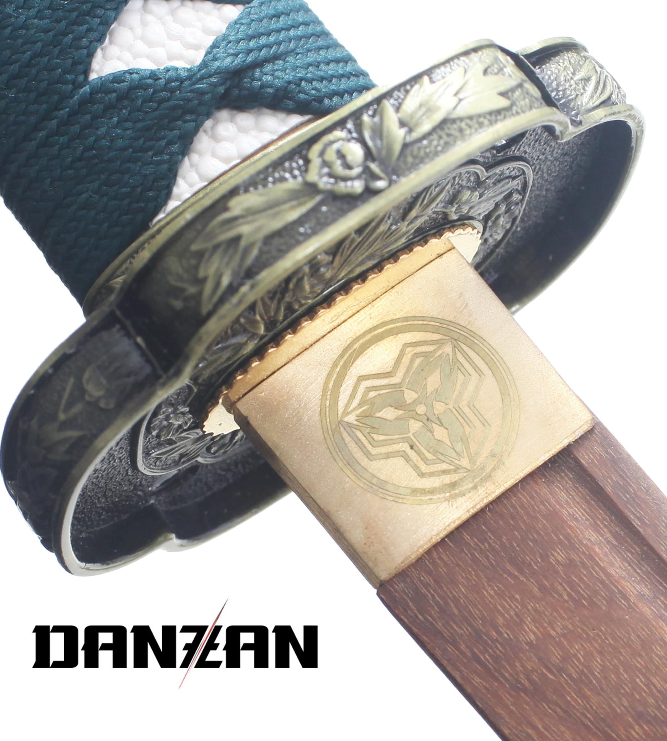 Danzan Katana Japonais en Bois Lame en Bois Sabre Epee Samourai Katana Hana - Lame Bois Wenge - DAN-WD-610-GR