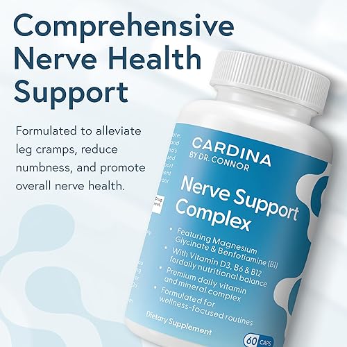 Miniatura 3 de Suplementos de glicinato de magnesio con benfotiamina, vitamina B6, B12, D3-60 cápsulas Suplemento de magnesio sin OMG para pantorrillas, pastillas