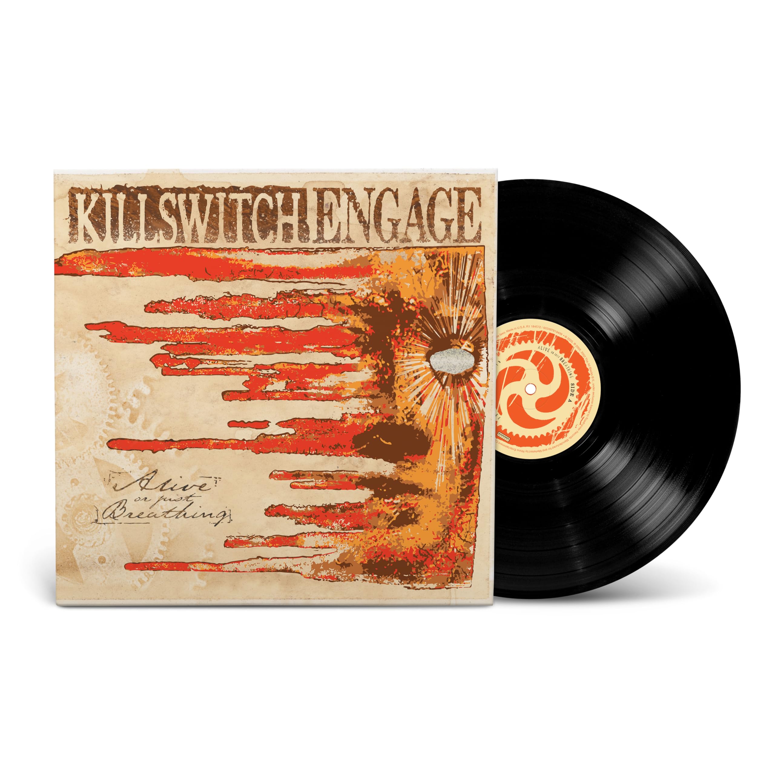 Killswitch Engage 'Alive Or Just Breathing' LP Black Vinyl NEW SEALED