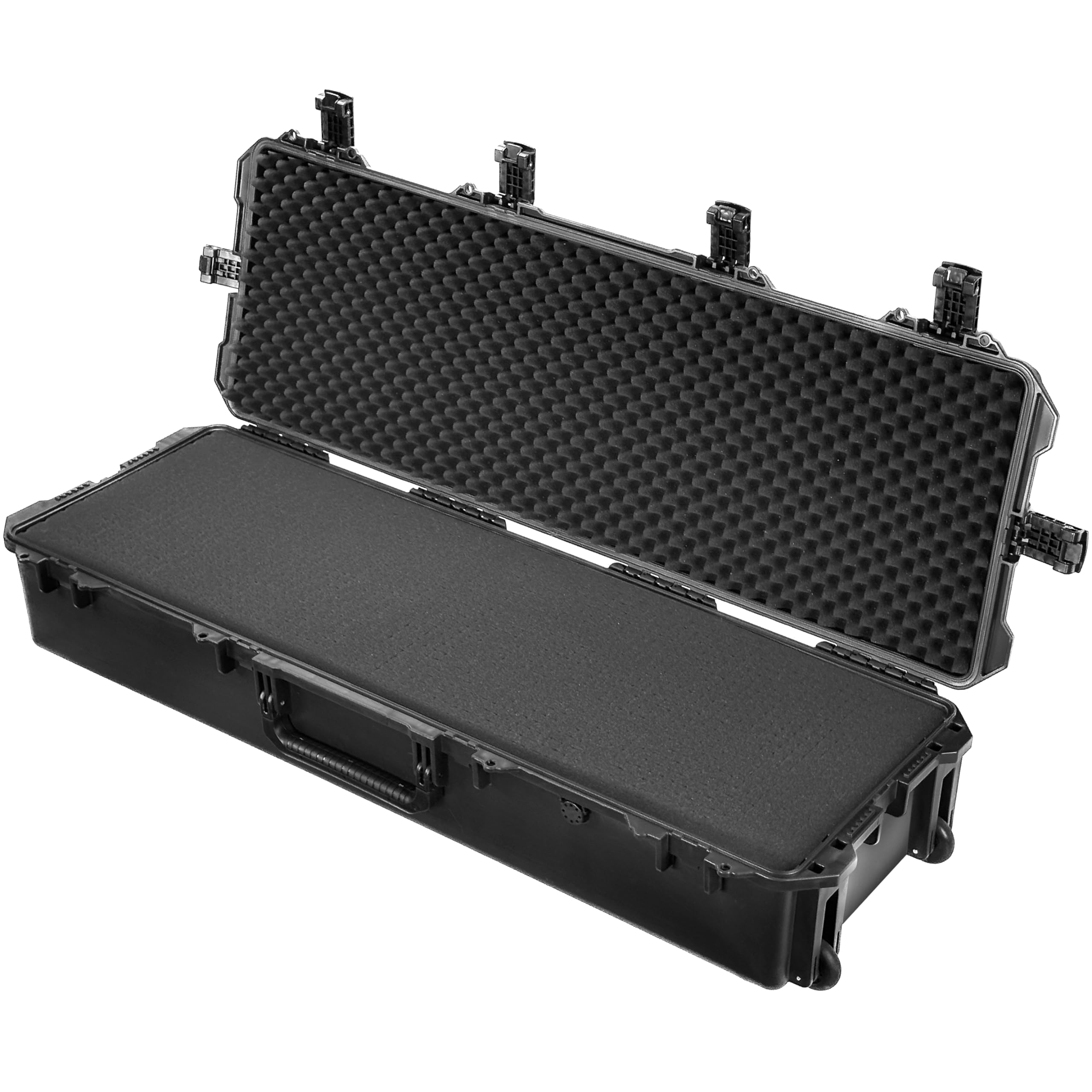 Eylar 47 Inch Intact Premium Series Roller Deep Rifle Hard Case, IP67 Waterproof & Crushproof, TSA Compliant with Customizable Foam