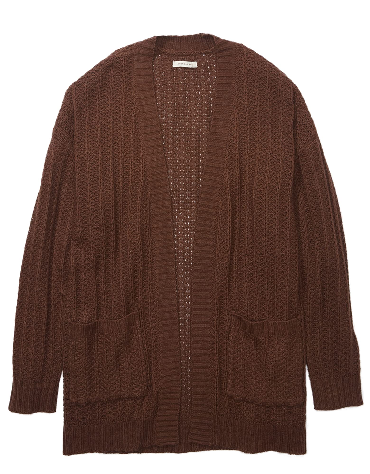 American Eagle Women's Long Open Cardigan