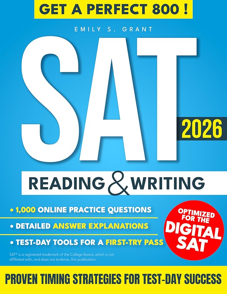 SAT Writing ・ SAT Reading Amazon.com: Digital SAT Reading & Writing: The Ultimate