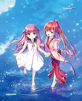 Reflection Art『Summer Pockets RB（海のうみ）』 Summer Pockets REFLECTION BLUE」スリーブ（鳴瀬しろは&加藤