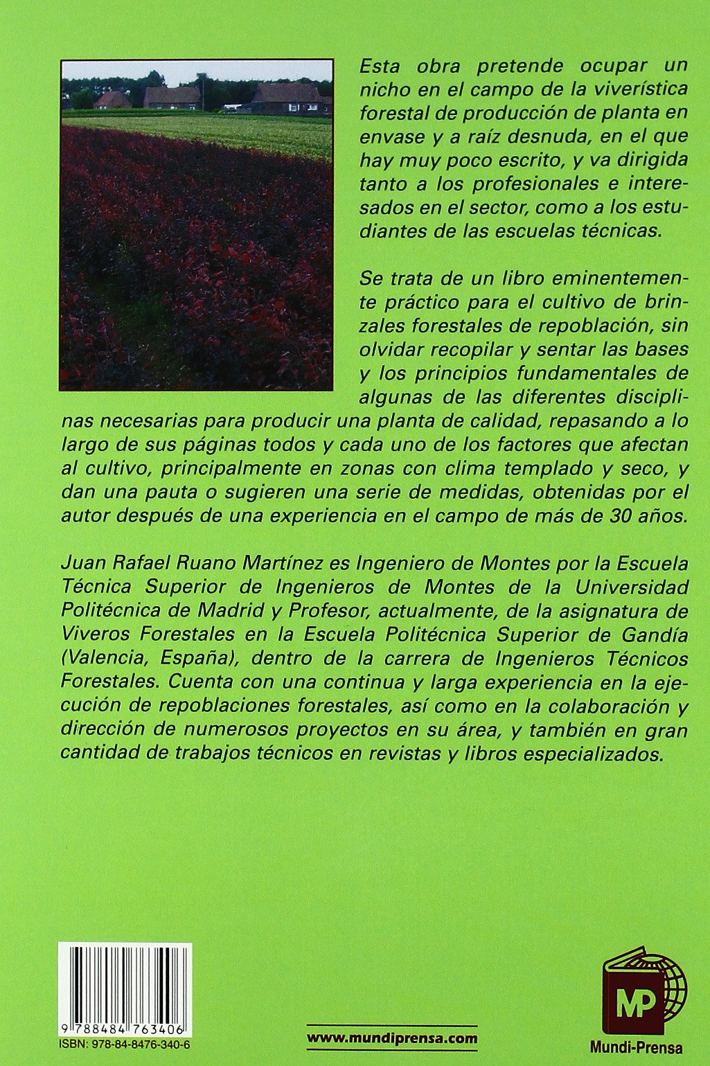 Viveros forestales. Manual de cultivo y proyectos: Manual de cultivo y proyectos