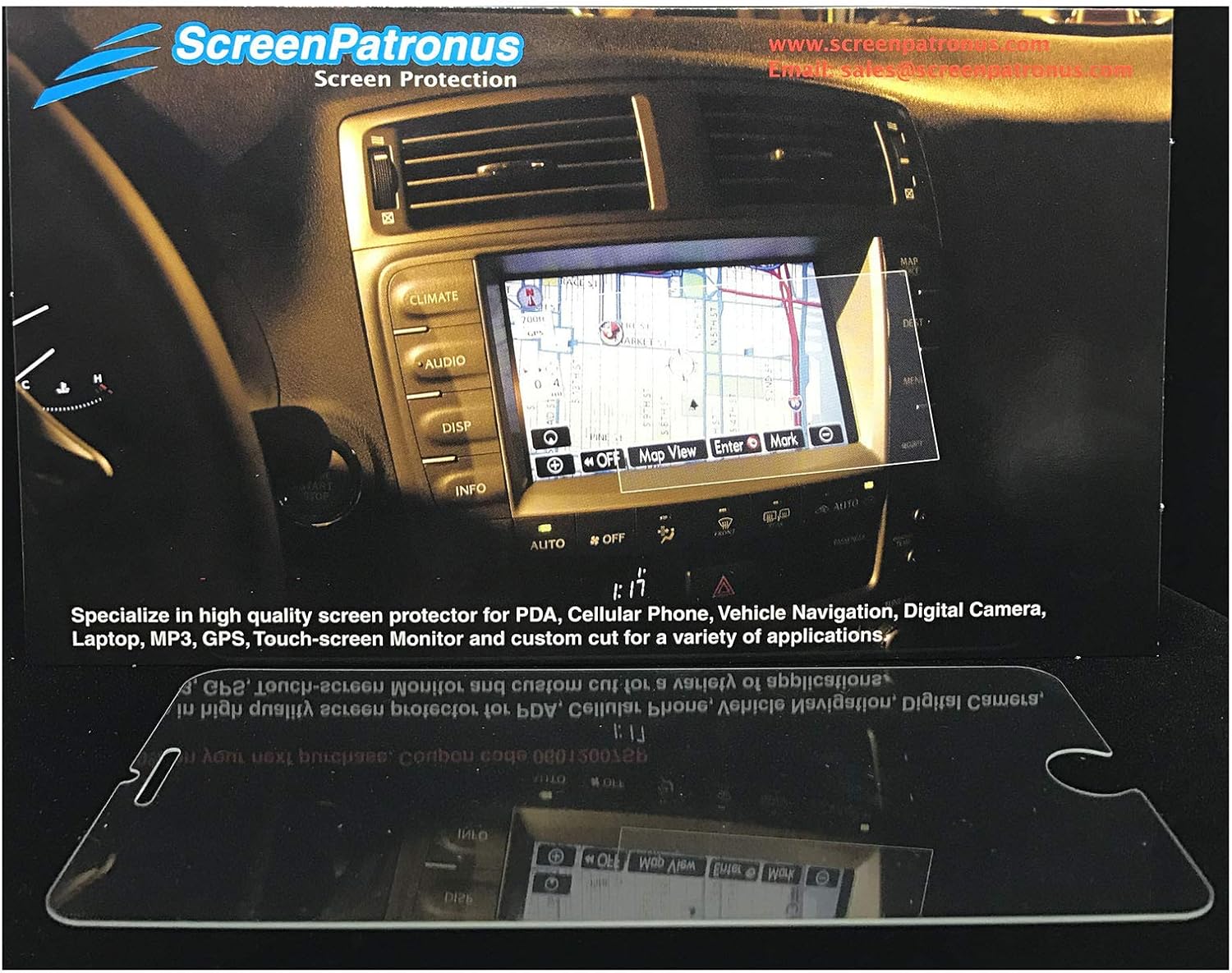 ScreenPatronus Compatible with Pioneer AVICZ130BT In Dash Crystal Clear Screen