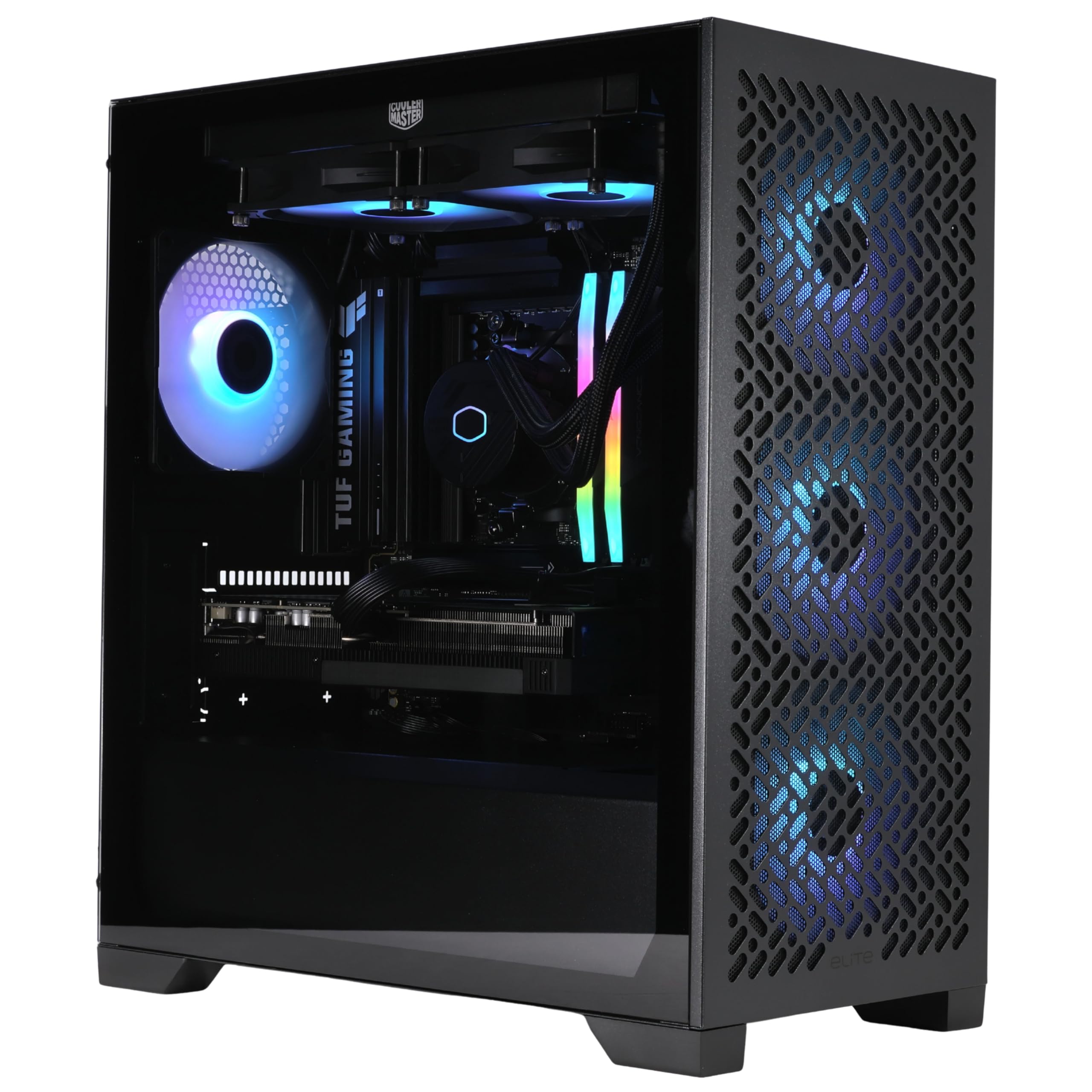 Gaming-PC Intel Core Ultra 5 250K Plus Nvidia GeForce RTX 5060 8GB GDDR7 2TB NVMe SSD 5000MB/s 64GB DDR5-6000MHz RAM Kompakter Gaming PC ARGB Edition WiFi 7 Windows 11 Pro