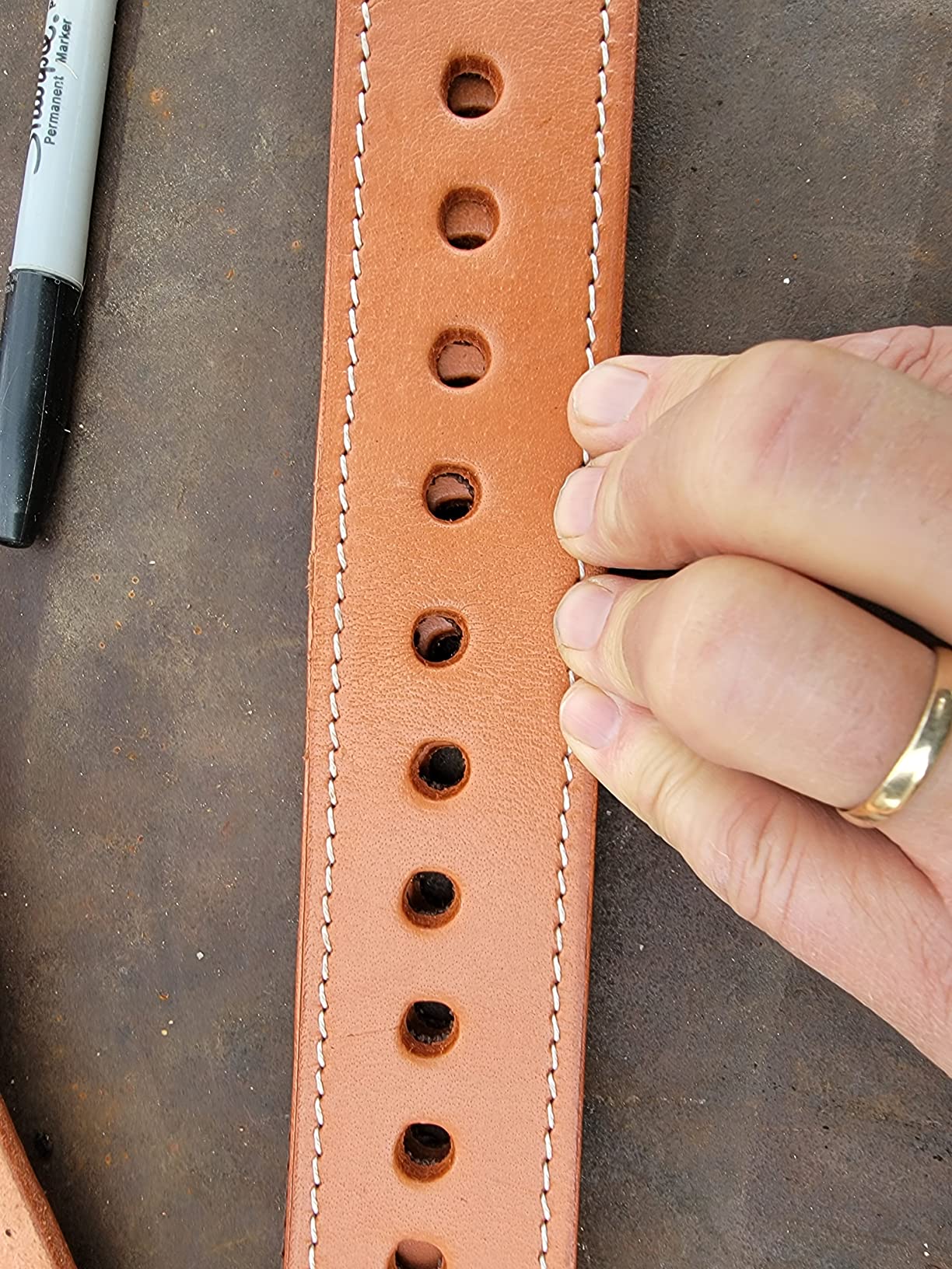 Paire D'ailes De Selle En Cuir Western Horse 52FenderV - Marque Challenger