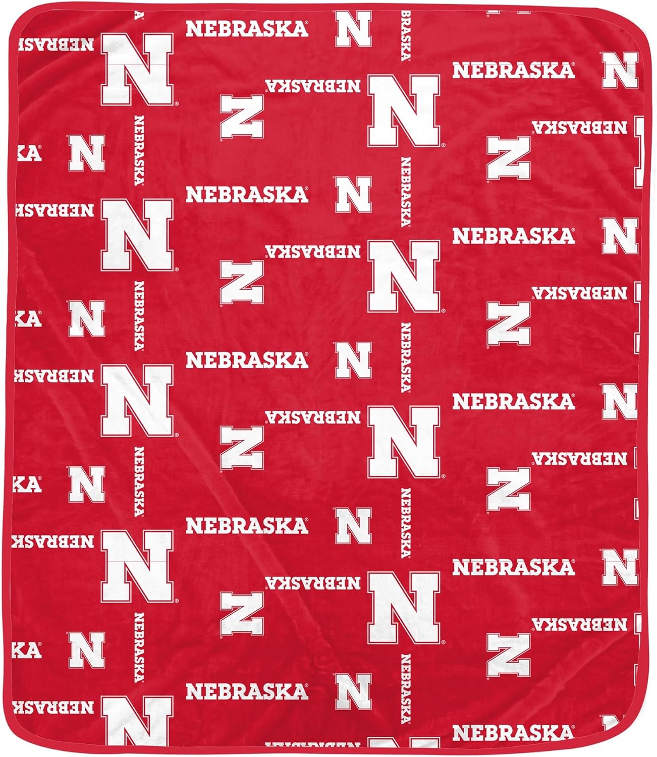 NCAA Homefield Flipped Wordmark Ultra Cozy Blanket Nebraska Cornhuskers