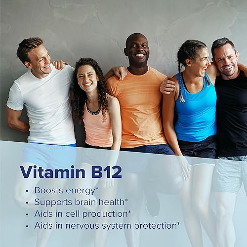 Miniatura 6 de Superior Source No Shot Vitamina B12 cianocobalamina 5000 mcg, tabletas microlingües de disolución rápida de 100 unidades, suplemento B12 para