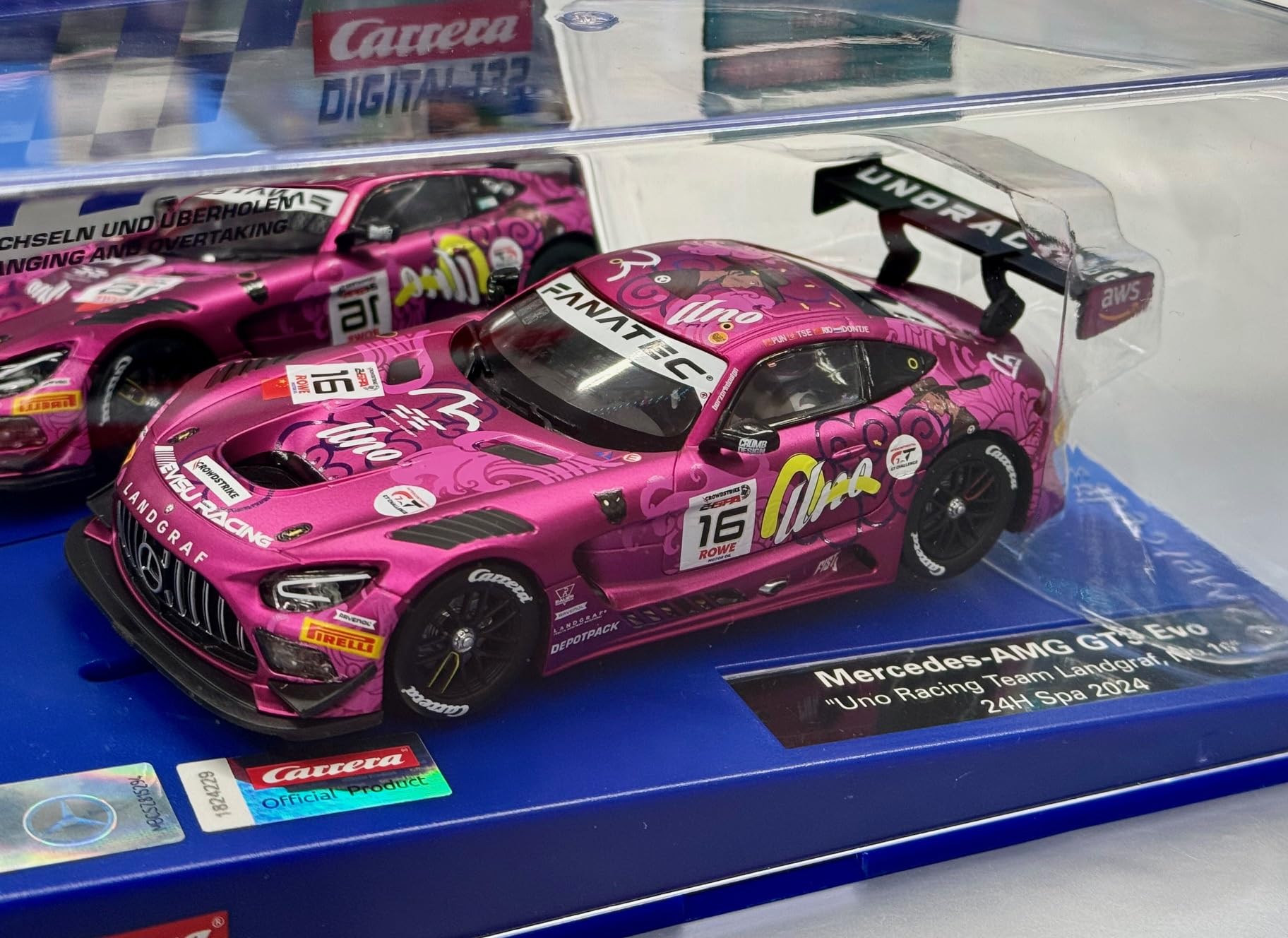 Mercedes-AMG GT3 Evo 'Unoracing Team Landgraf, No.