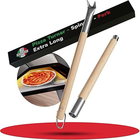 32” Aluminum Pizza Turner: Perfect for Pizza Ovens and Bubble Popping