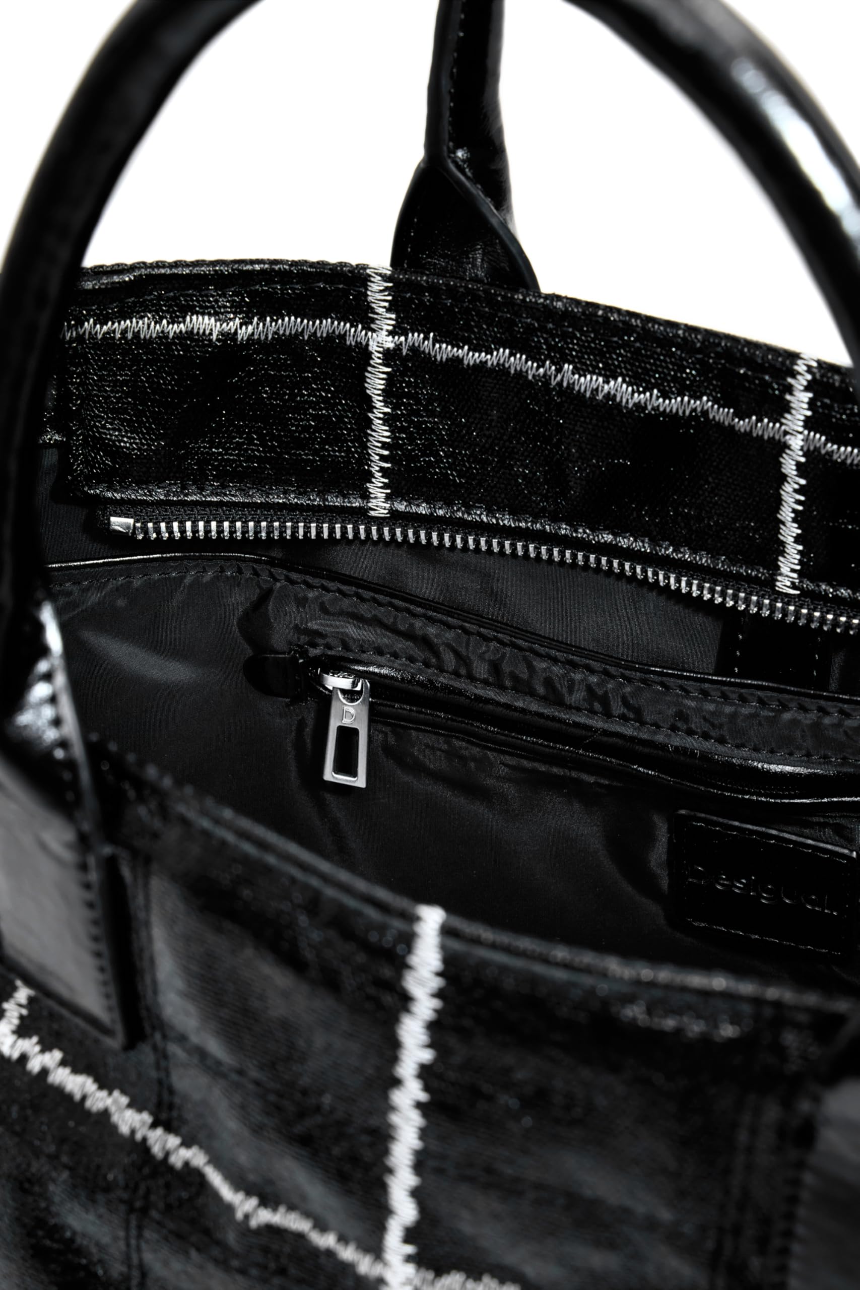 Desigual borsa shopper borsa a tracolla Mai-Tai Shopping Bag Black nero