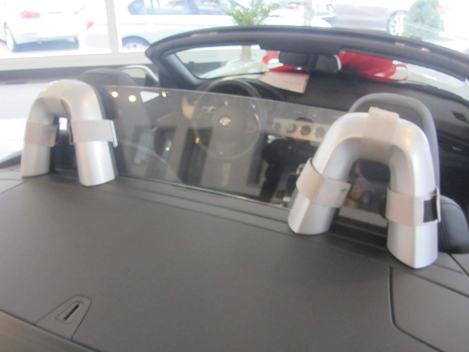 #1 Ranked Wind Deflector Windscreen Windstop Windblocker, Smoke Tint and Lexan, Compatible with BMW Z4 2009 - Now