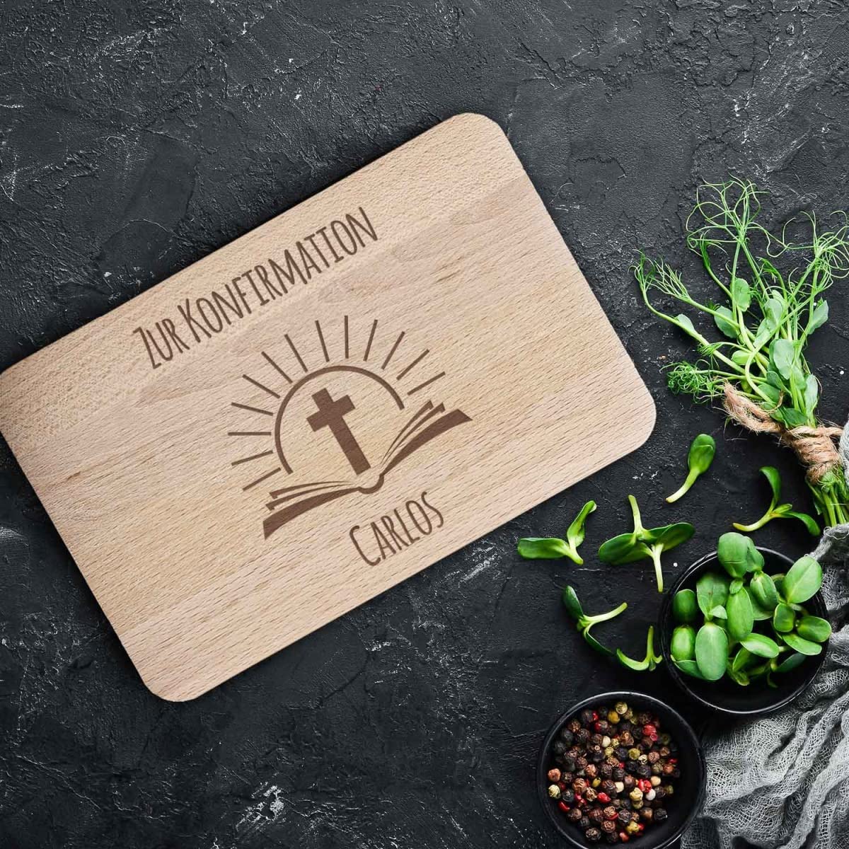 Echarpe De Confirmation Personnalisable, Peinte à La Main Pour Enfant