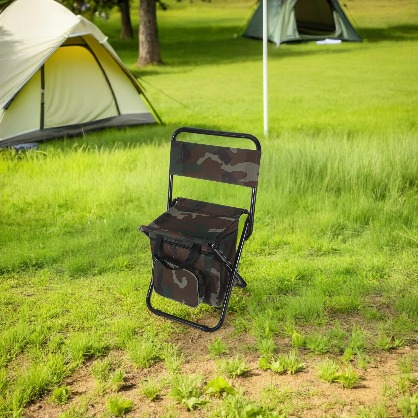 Składany Stołek Wędkarski Krzesło Leżanka Pliante Ultra Compacte Leichter Campingstuhl Składany Sprzęt Wędkarski Składane Akcesoria Wędkarskie Klappstuhl Camping