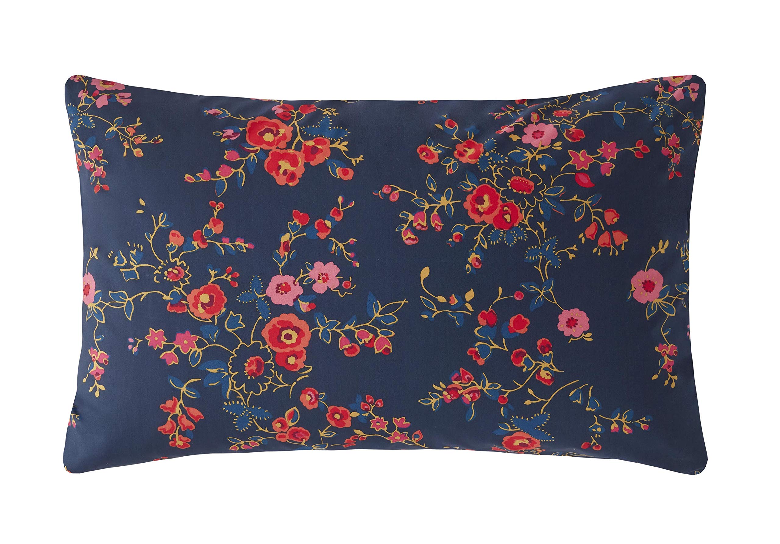 Ashley Wilde Navy Cath Kidston Millfield Blossom Floral 100% Cotton Duvet Cover Set (Standard Pillowcase Pair 50Cm X 75Cm)