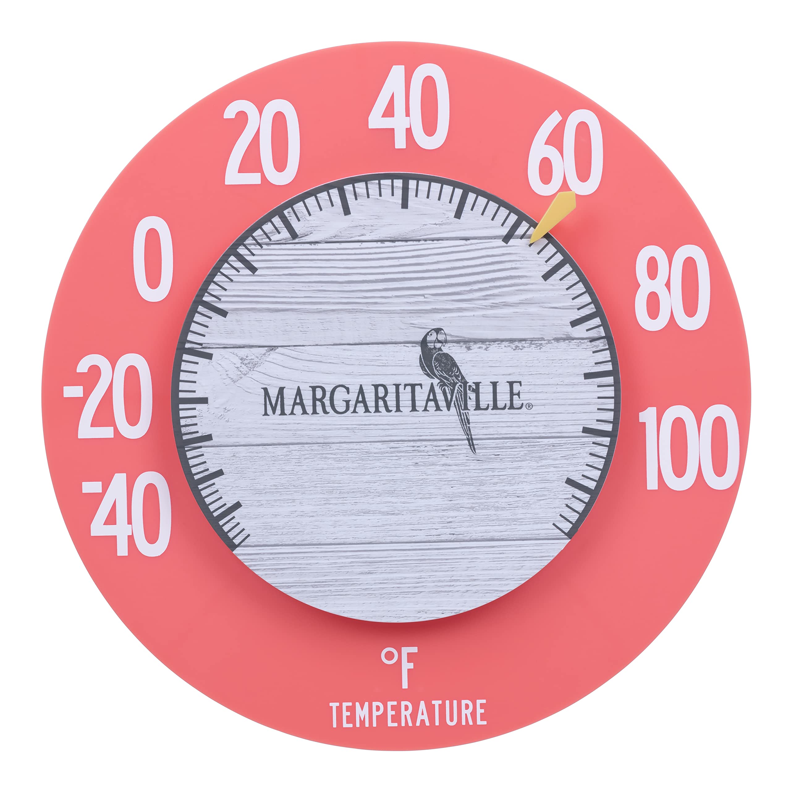 La Crosse 104-120MV1 - Termometro galleggiante Margaritaville, 20 cm, colore: Salmone