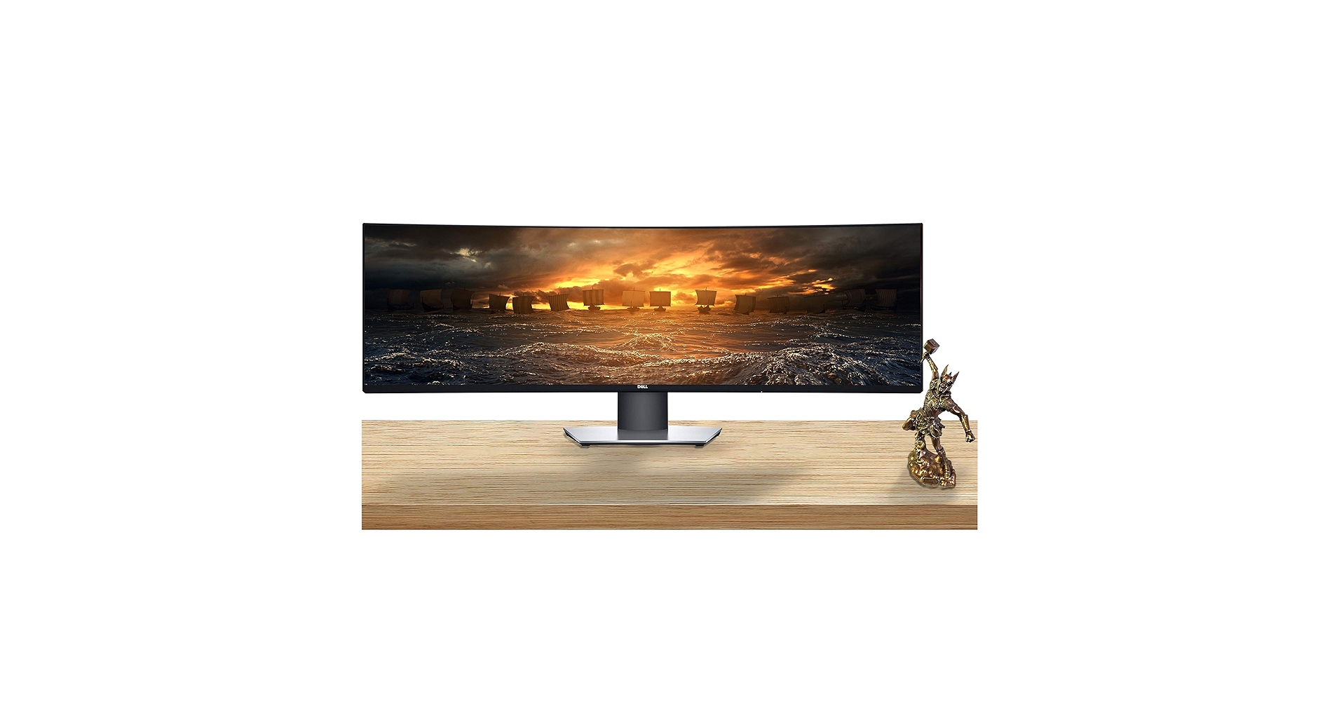 送料無料 Dell U4919DW 49型ウルトラワイドモニター PCモニター 仕事が楽しくなる49インチのウルトラワイドモニター（5120×1440