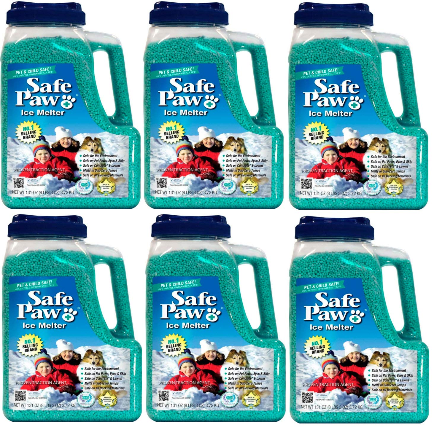 6PACK Safe Paw Ice Melter (48 lbs.)