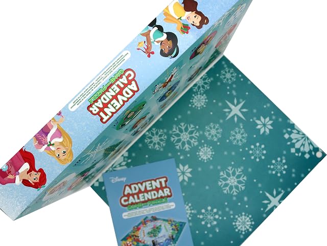 Foto 7 de 8 de Disney Calendario de Adviento - Juego de Mesa Oficial de Navidad, 16 Personajes Disney 3D incluidos, Gran…