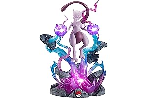 Jazwares Pokemon 13" Large Mewtwo Deluxe Collector Statue Figure