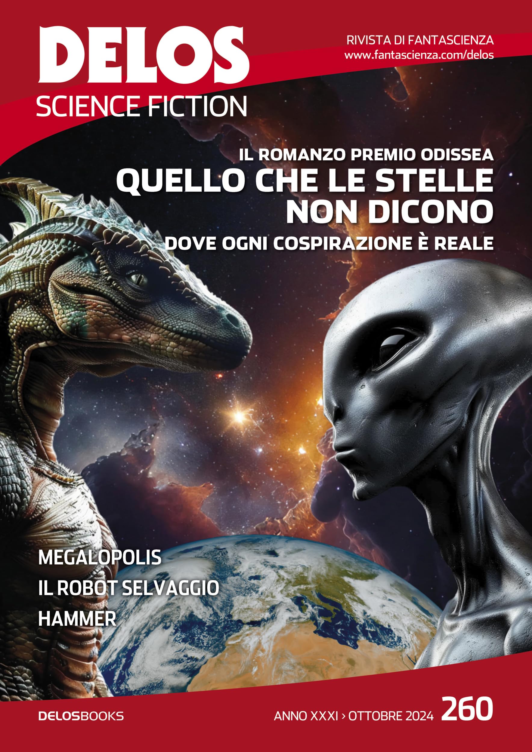 Cover of Delos Science Fiction, #260 - Ottobre 2024