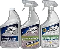 Vista 1 de Black Diamond Stoneworks Limpiador de pisos de mármol y baldosas de 1 cuarto de galón y limpiador de lechada definitivo 1 cuarto de galón y granito