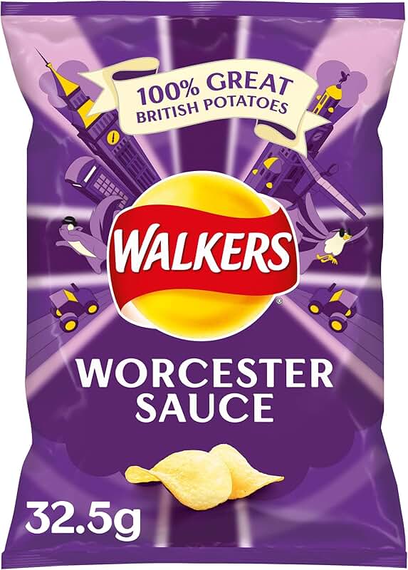 worcester sauce crisps