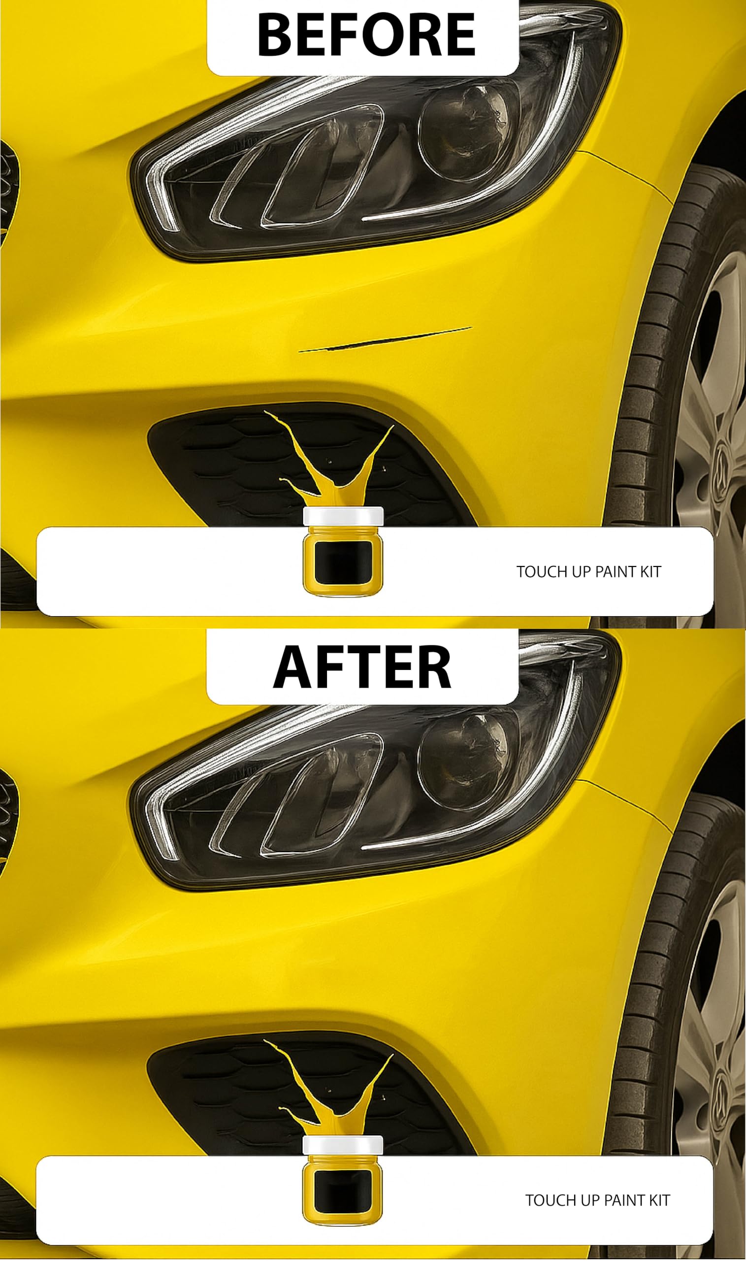 Riparazione vernice vernice per auto, adatto per Citroen Karma Nacre, kit di riparazione vernice per auto KDR per riparare graffi, pietrisco, perfetta regolazione del colore con codice colore