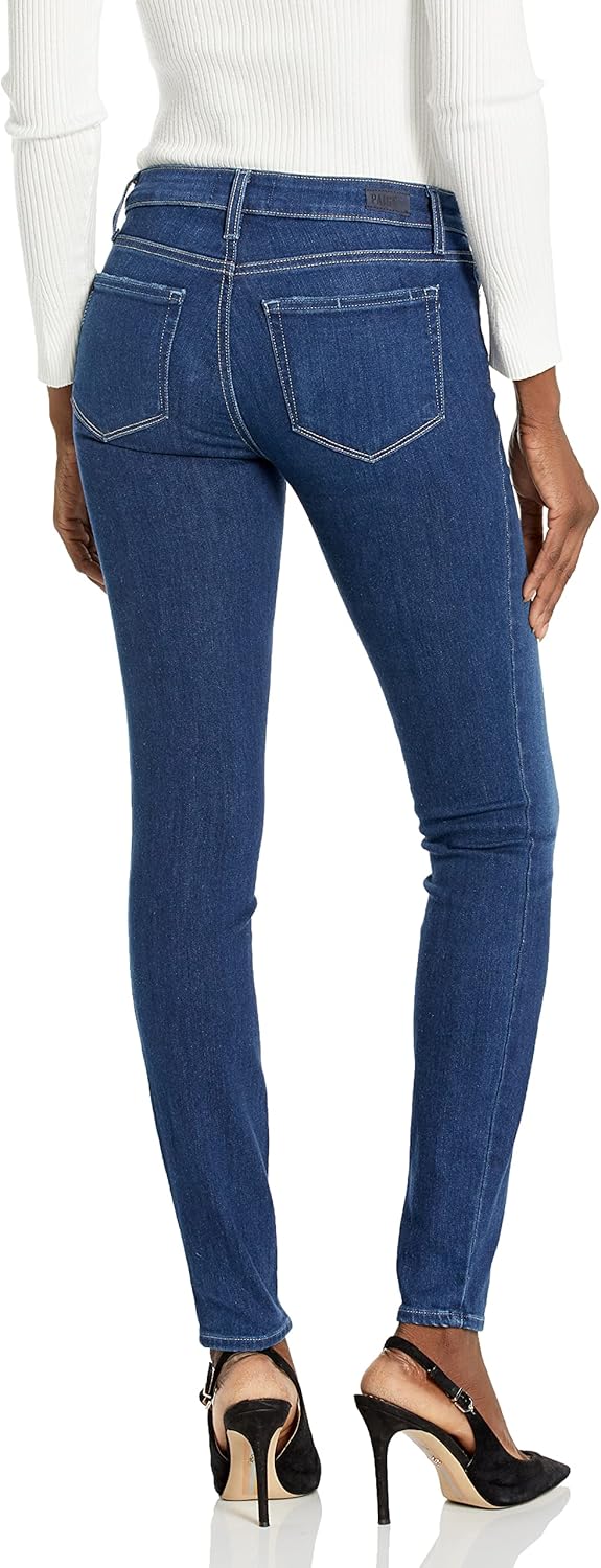 PAIGE Women's Verdugo Ultra Skinny Mid Rise Full Length in Ambience