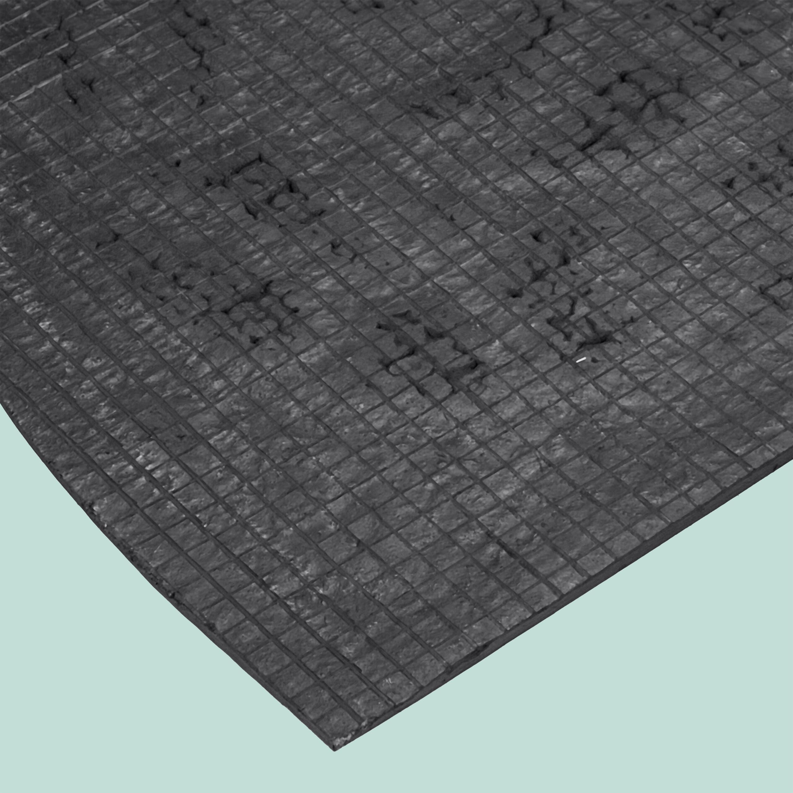 Relaxdays Zerbino in Fibra di Cocco, Semicerchio 100x60 cm Tappetino Antiscivolo Ingresso Esterno, Interno, Marrone Nero