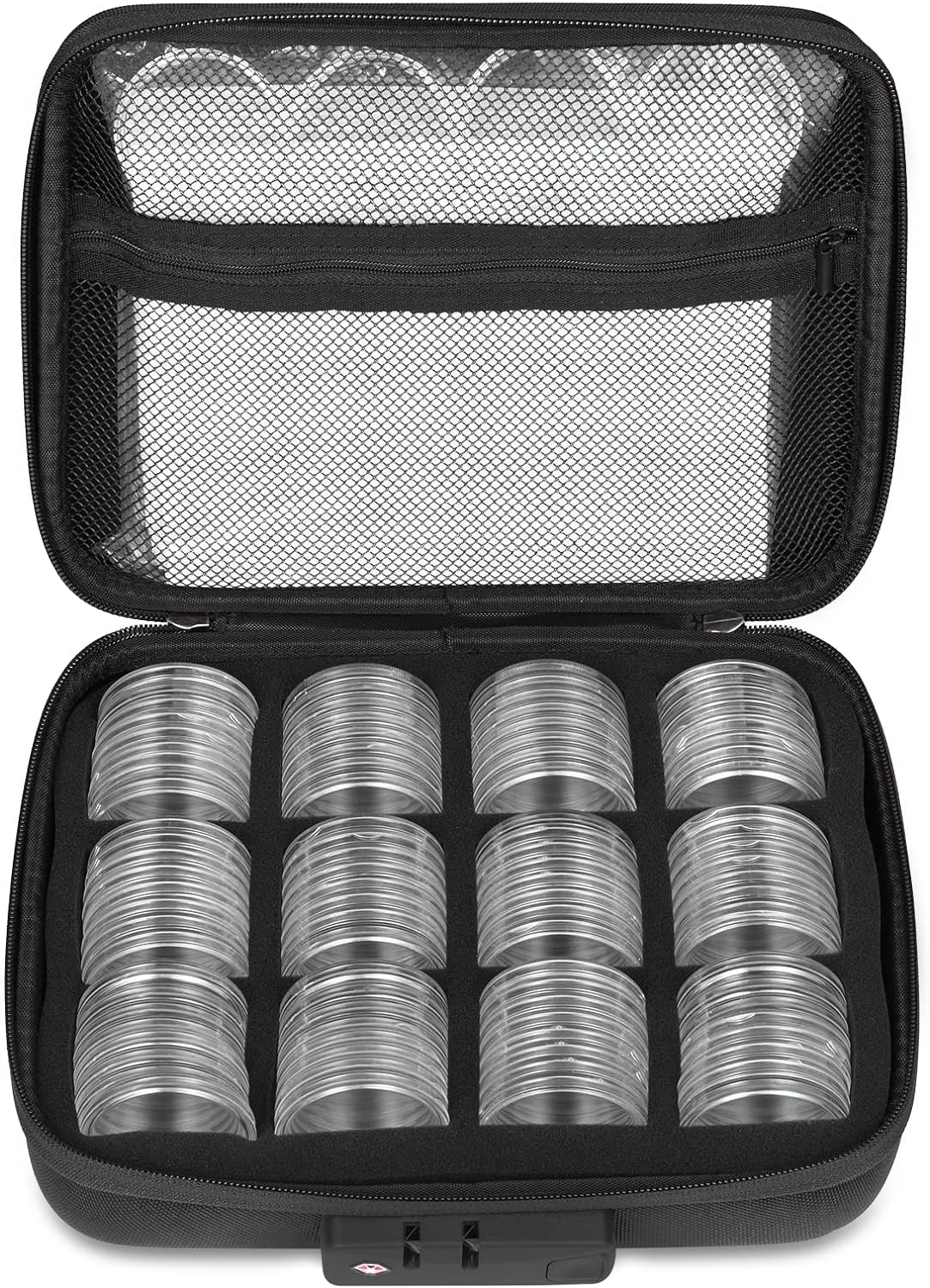 46mm Coin Holders for Collectors, MUODR Coin Storage Case