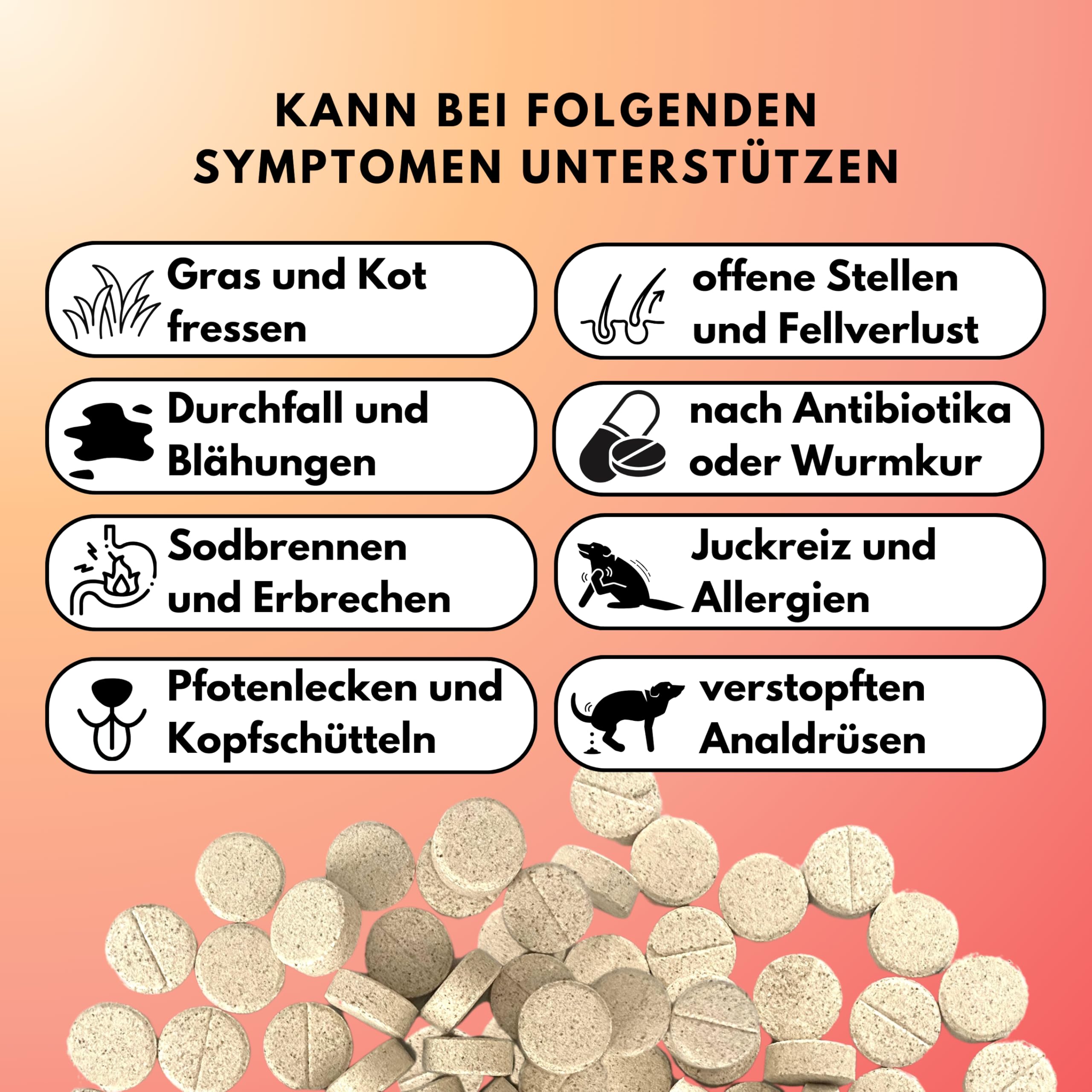 people who kaer Probiotiques Complexe Drops pour chiens, 60 comprimés – Construire la flore intestinale du chien, bactéries intestinales pour chiens, assainissement intestinal des chiens, compléments