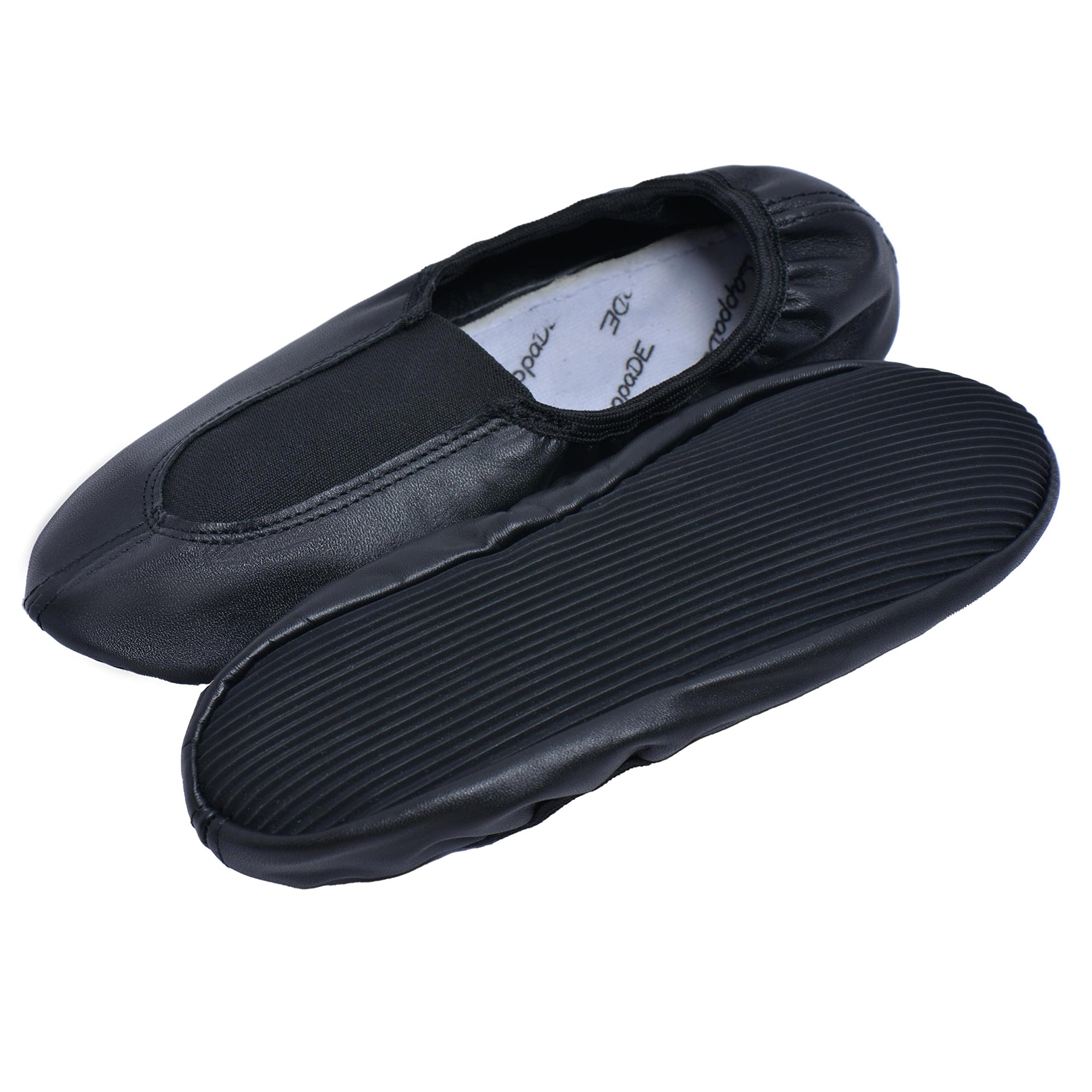 Lappade Chaussures de voltige Chaussures de Gymnastique Semelle en Caoutchouc Noir, Blanc, Bleu, Rose, Violet T. 22-46