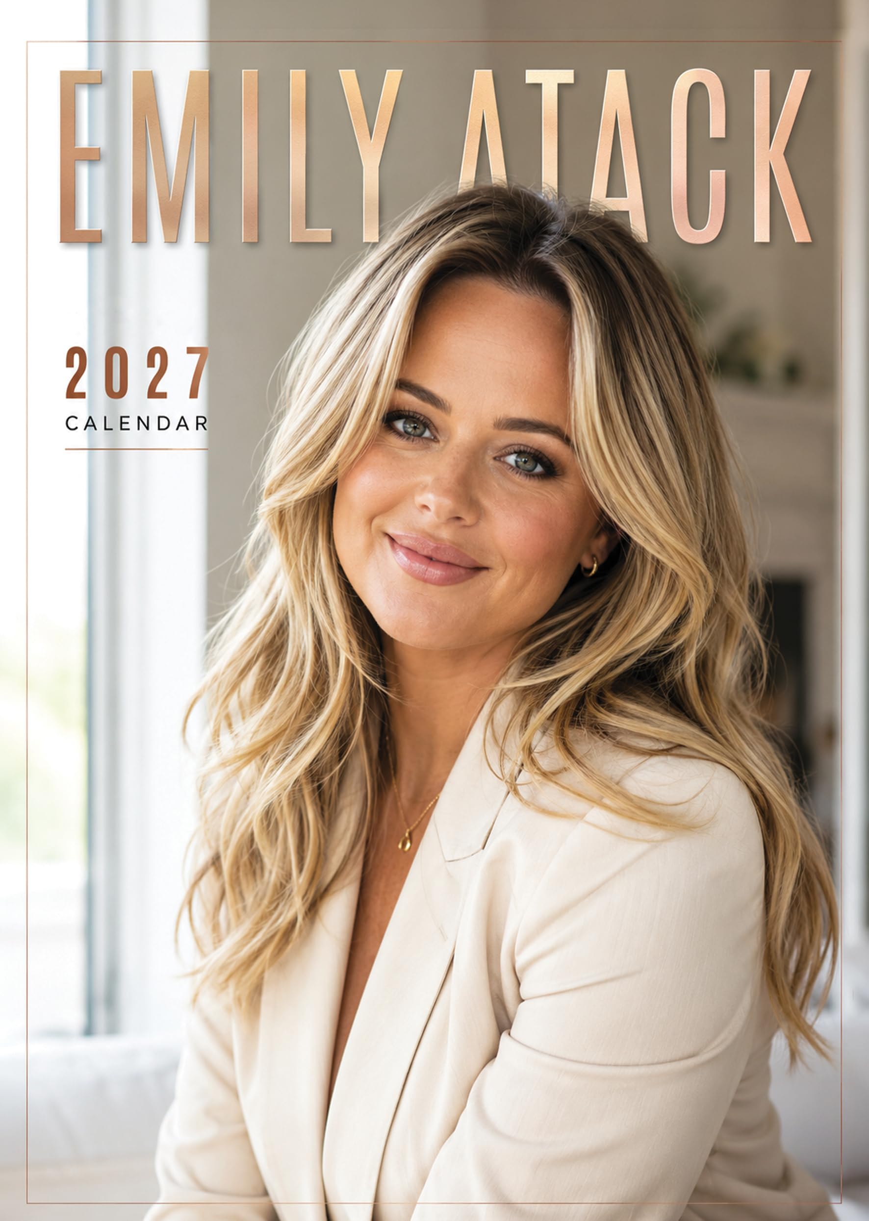Emily Atack 2027 Wall Calendar | A3 Size | Premium Quality | For Fans & Collectors