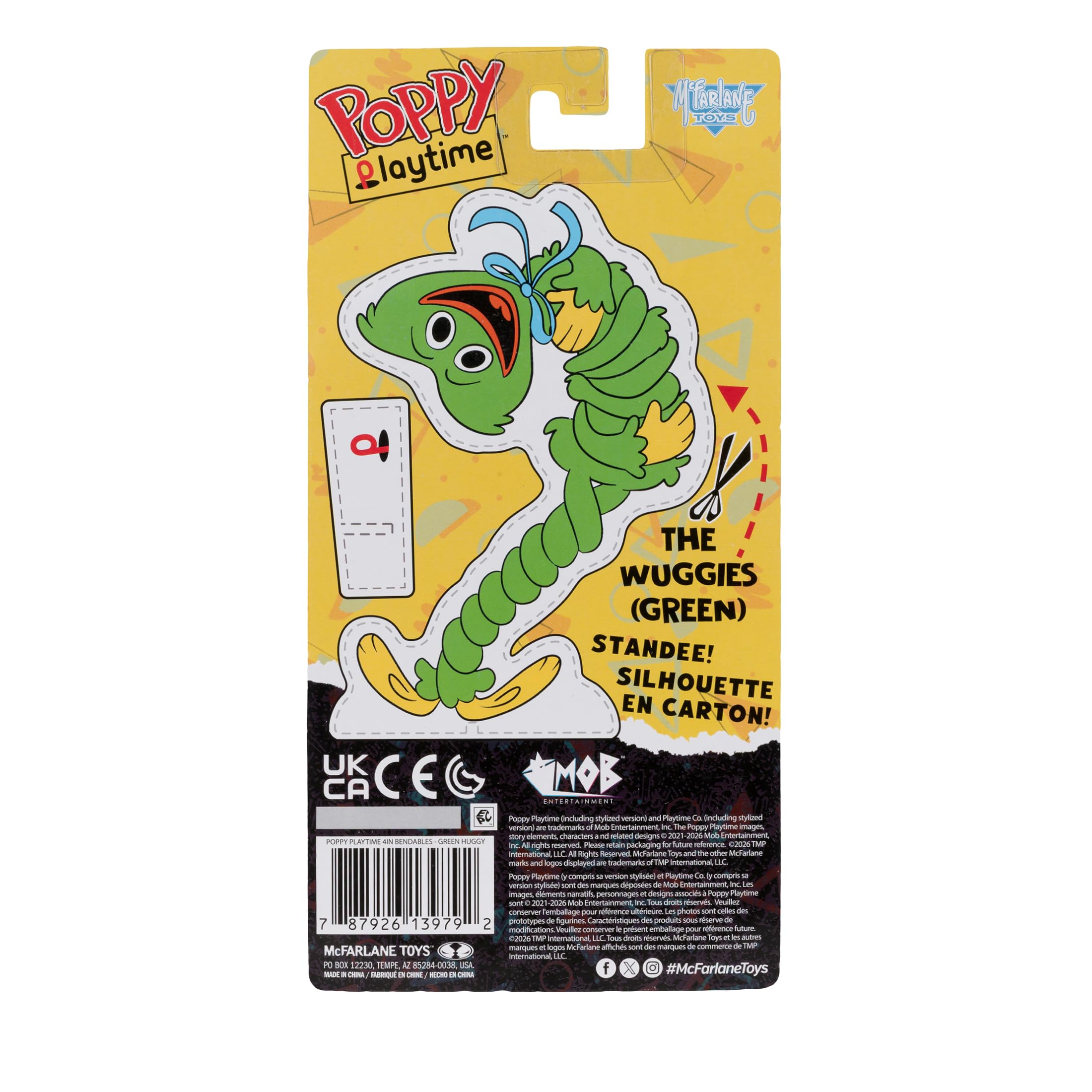 McFarlane - Poppy Playtime The Wuggies (zielony) 4,5 cala Bendable